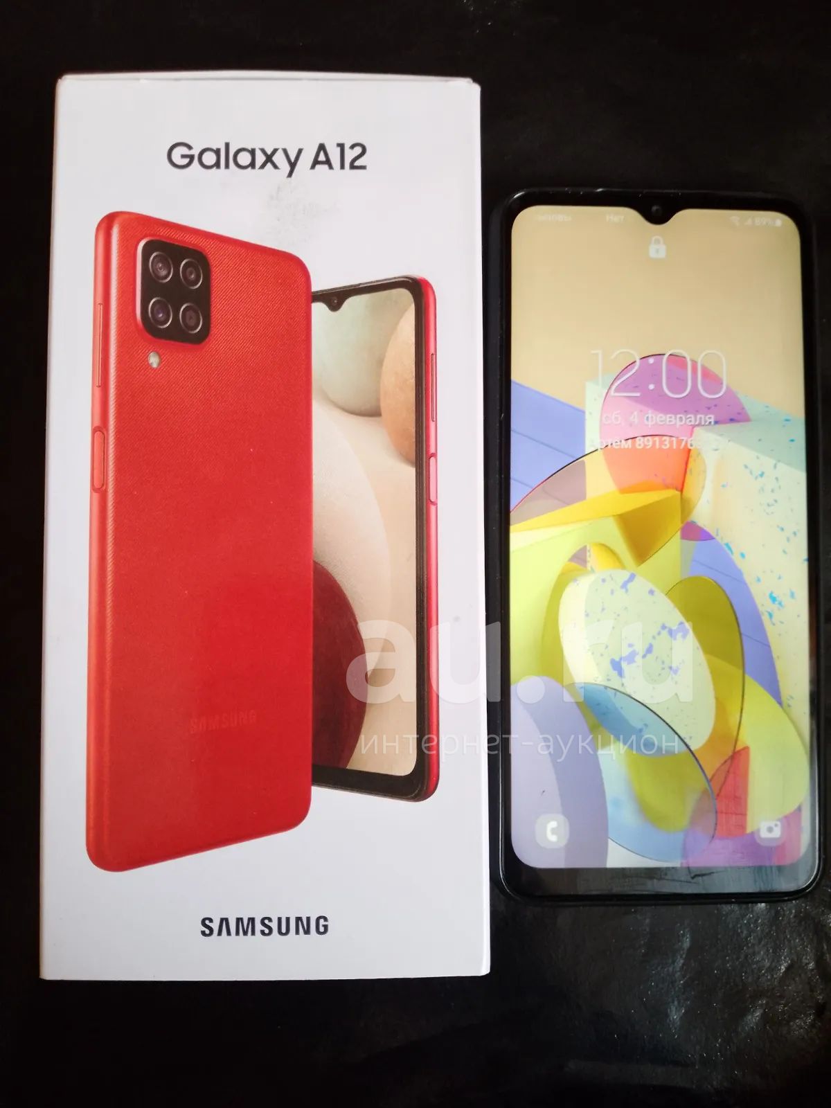 Смартфон Samsung Galaxy A12 — купить в Красноярске. Состояние: Новое ...