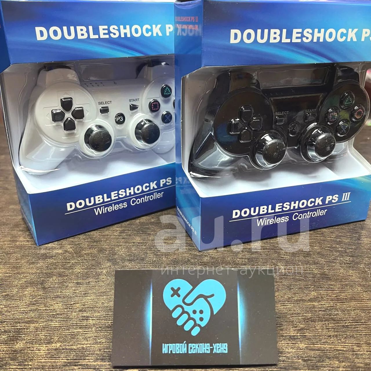 ДВА геймпада Dualshock 3 для Sony PlayStation 3 (аналог) PS3 PS ПС3 ПС ...