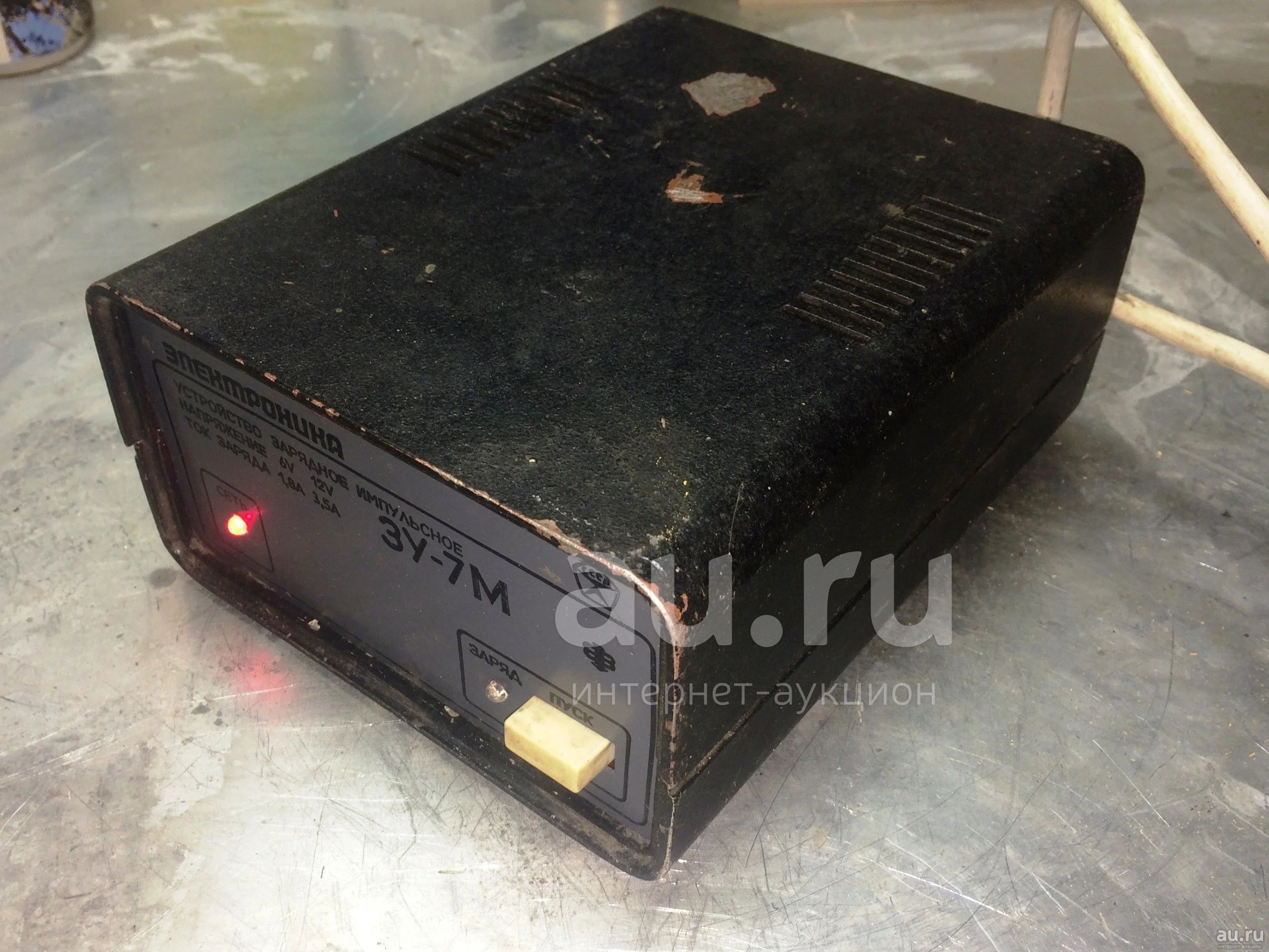 Автомобильное зарядное устройство для аккумуляторов 6-12в СССР ЗУ-7м ...