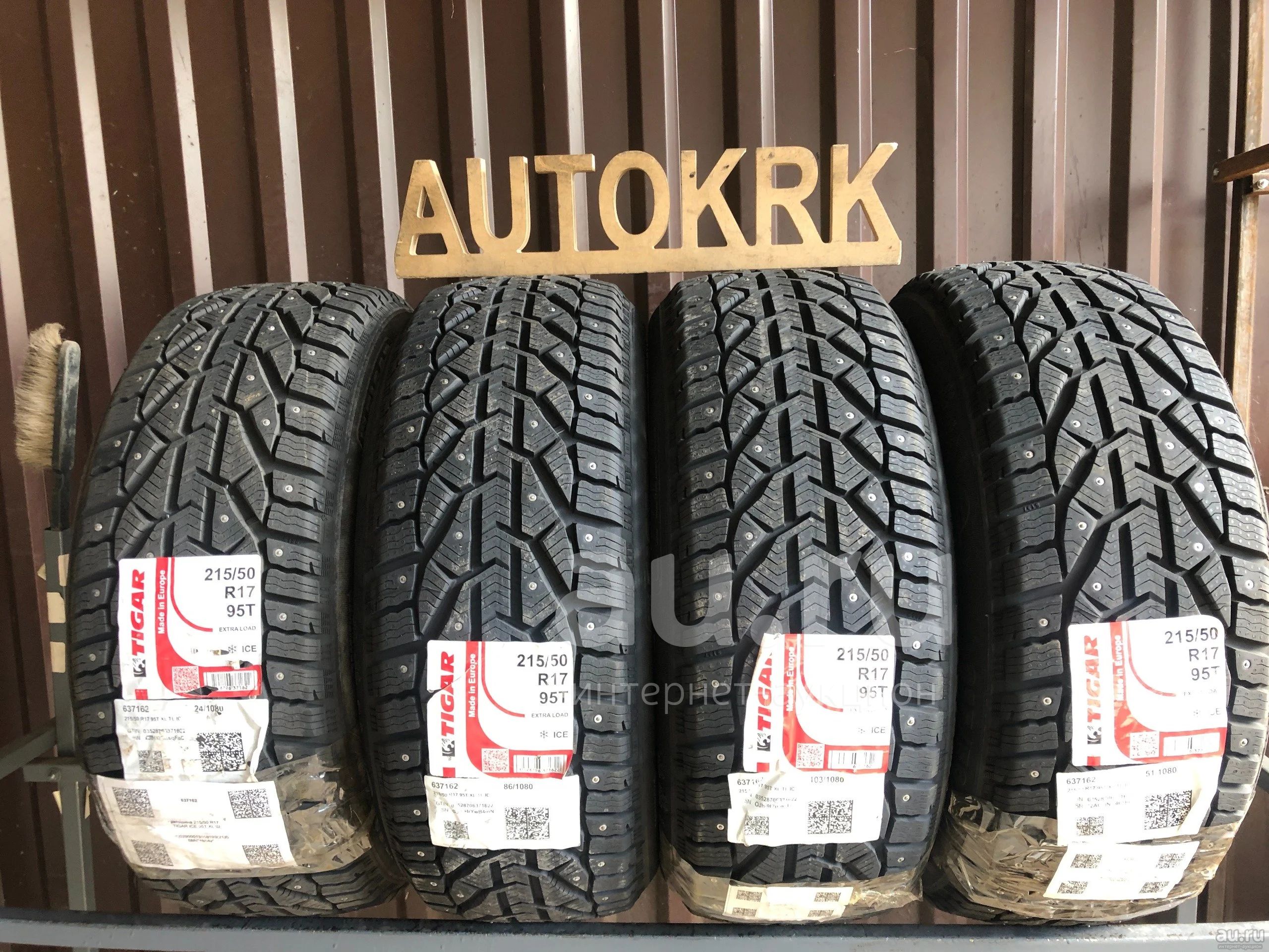 Зимние шины R17 215/50 Tigar Ice — купить в Красноярске. Состояние ...