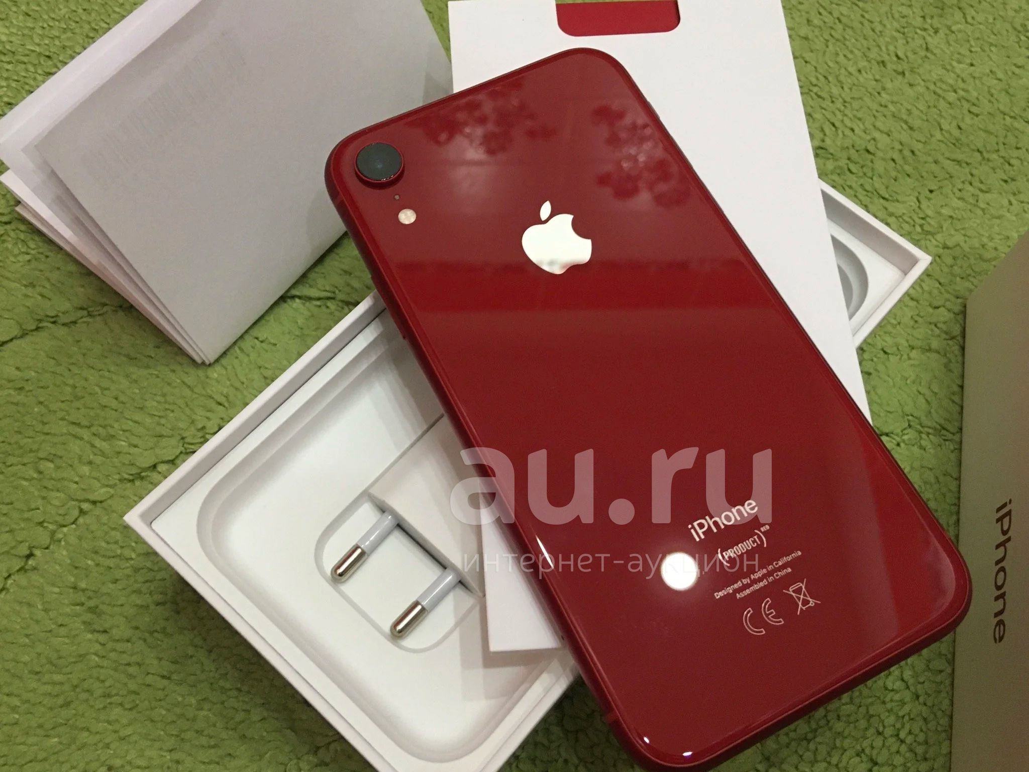 Apple iPhone Xr 64GB RED, Ростест, чек, гарантия. — купить в Красноярске.  Состояние: Б/у. Смартфоны на интернет-аукционе Au.ru