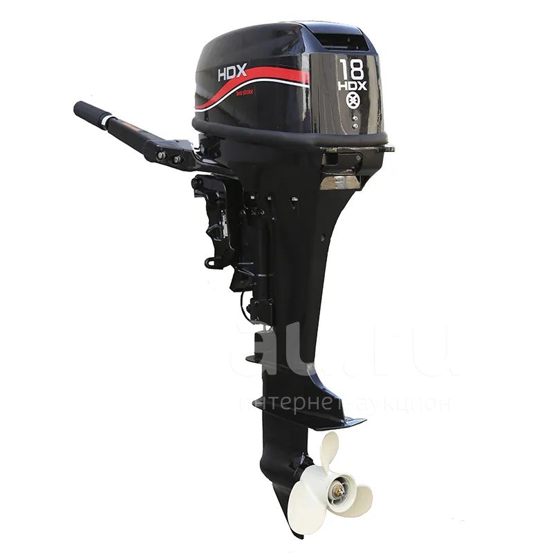 Лодочный мотор 2-х тактный HDX TE 18 BMS R-Series Аналог Yamaha E15 DMH ...
