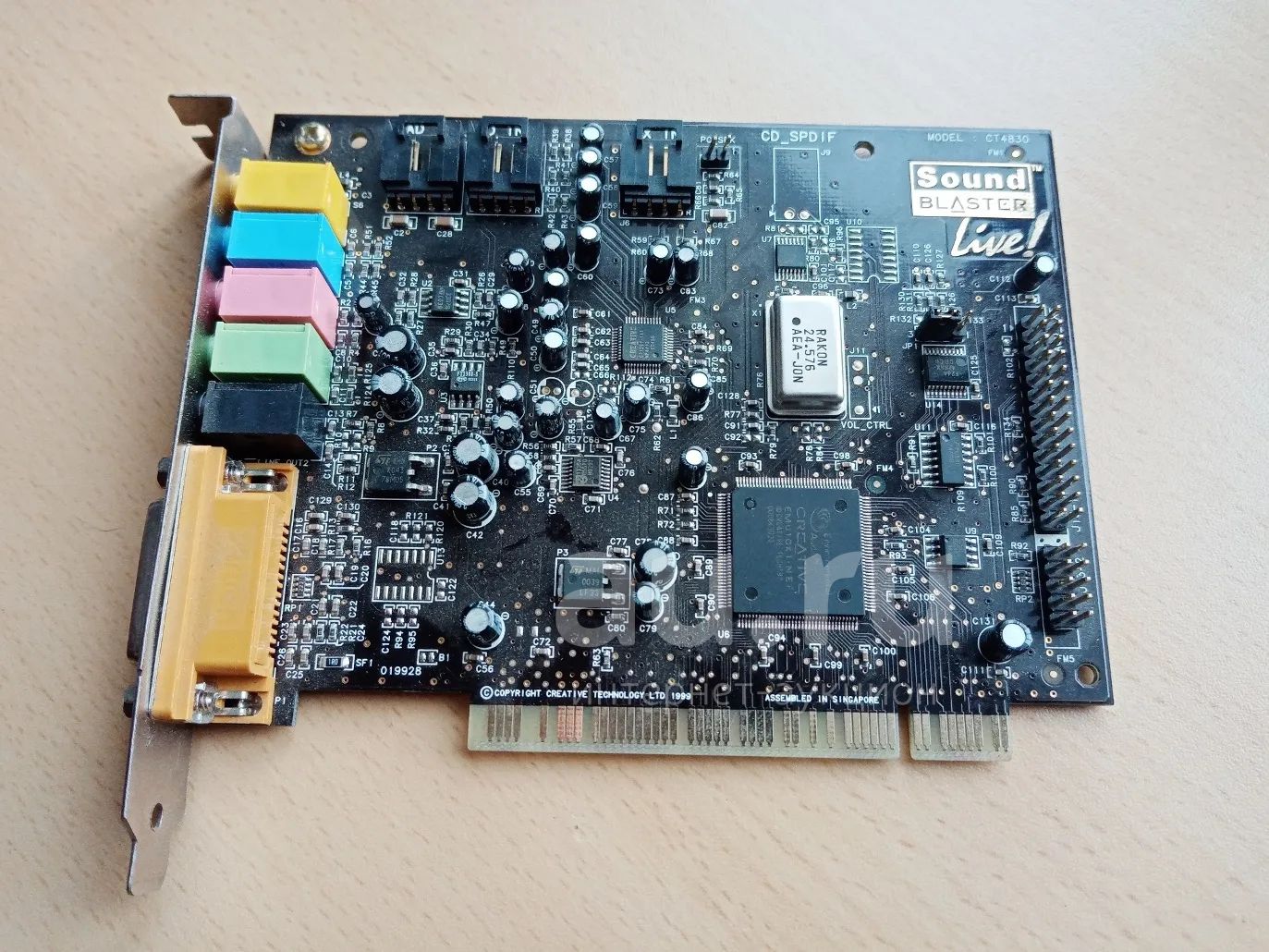 Звуковая карта Sound Blaster Live! — купить в Красноярске. Состояние: Б ...