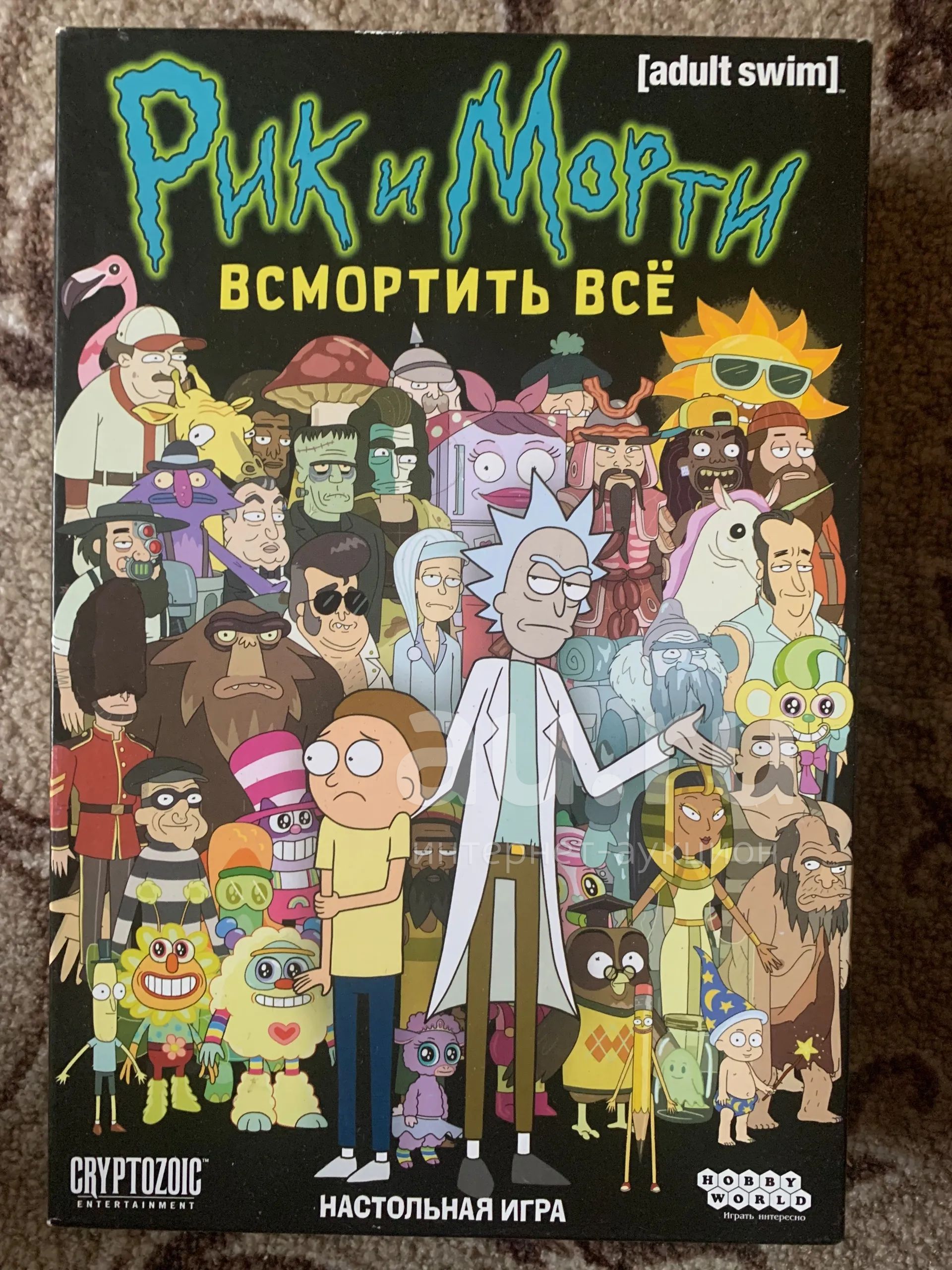 Настильная игра Рик и Морти — купить в Красноярске. Состояние: Новое ...