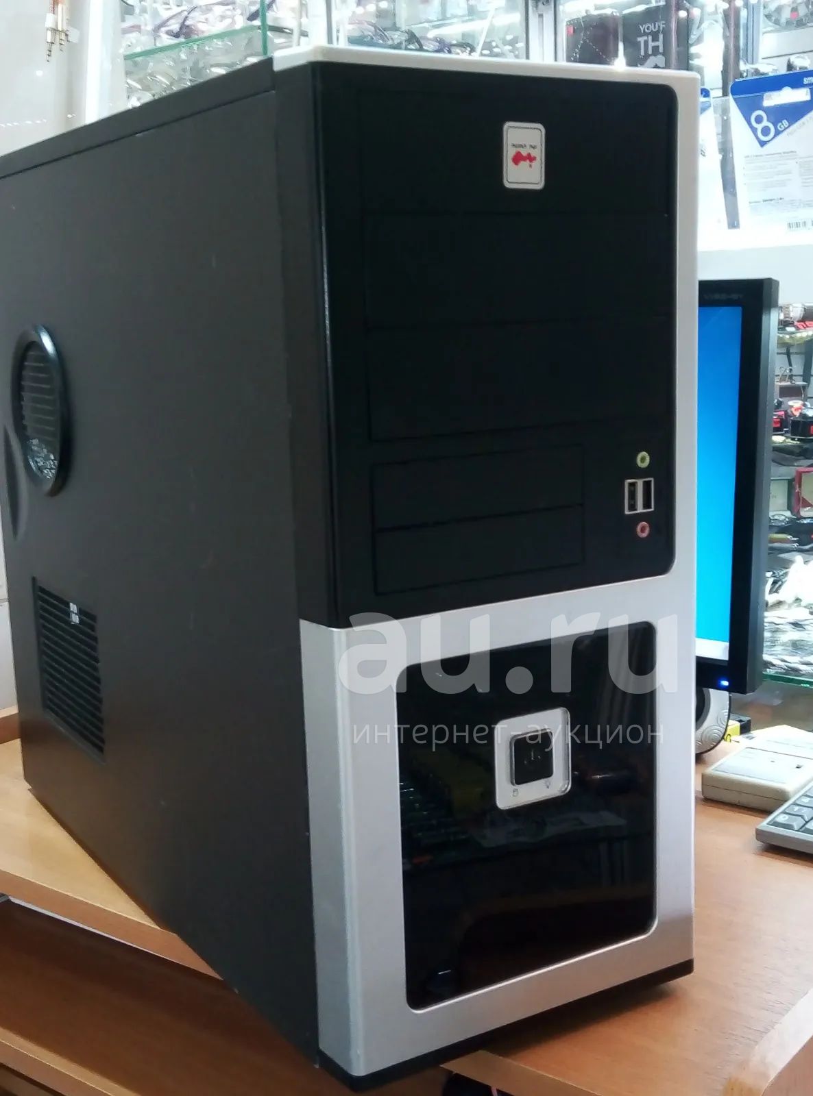Системный Блок 4 ядра. Процессор Intel Q6700-2,66, DDR3 8Gb, HDD 320Gb ...