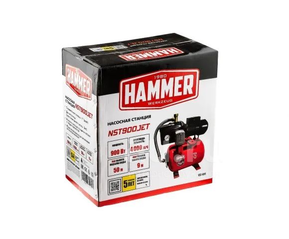 Насосная станция Hammer NST900JET 4000 л/ч — купить в Красноярске ...