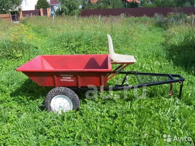 Телега Для Мотоблока Купить Бу На Авито