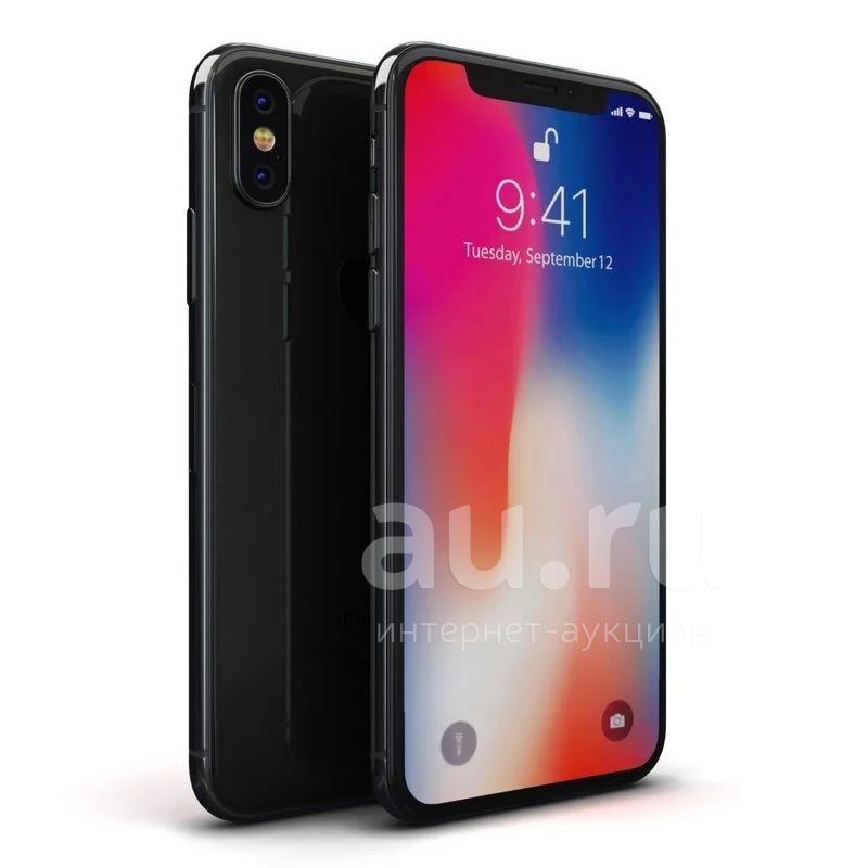 Apple iPhone X 64 Gb Space Gray (Айфон 10 64 ГБ Черный). Новый ...