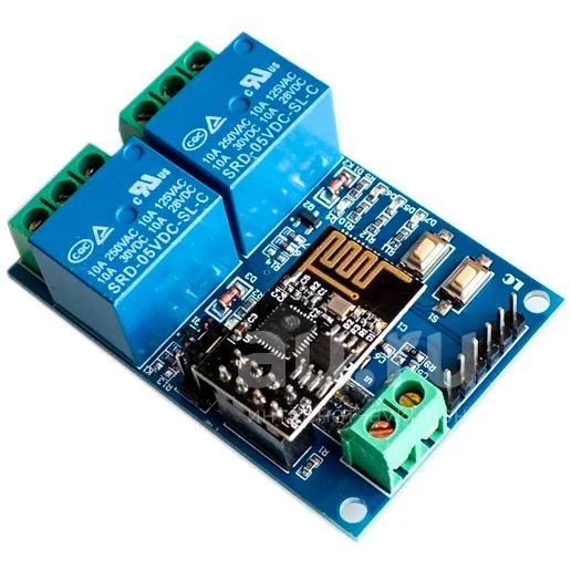 Двойное Wi-Fi реле на ESP8266, 12 вольт — купить в Красноярске ...
