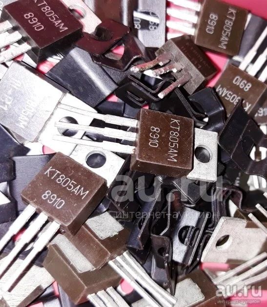 8 транзисторов кт805ам, кт805вм, одним лотом — купить в Красноярске ...