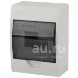 Бокс ЩРН-П-6 модулей навесн.пластик IP41 ЭРА SIMPLE — купить в ...