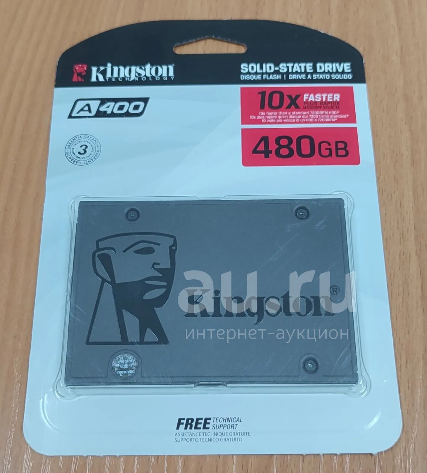 SSD накопитель Kingston A400 480ГБ — купить в Красноярске. Состояние ...