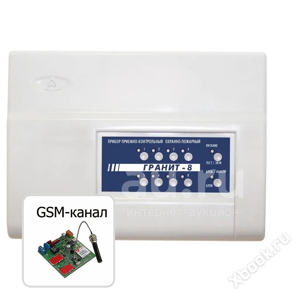 ППКОП Гранит-8 (сигнализация) — купить в Красноярске. Состояние: Новое ...
