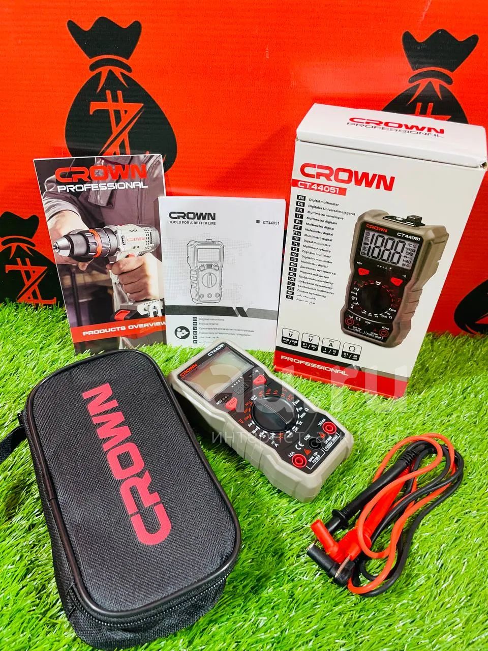 Мультиметр Crown (Б27294) — купить в Красноярске. Состояние: Новое ...