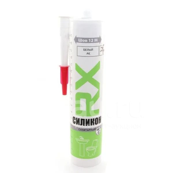 Герметик силиконовый санитарный RX Formula прозрачный 280мл (шт ...