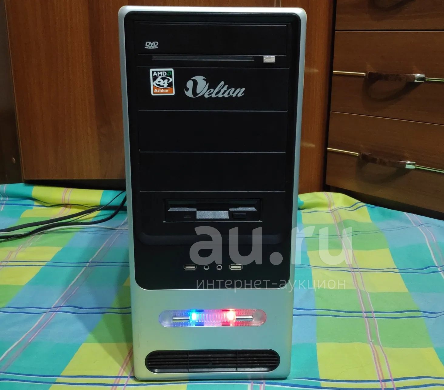 Компьютер , системный блок , материнская плата MSI, процессор Athlon 64 ...