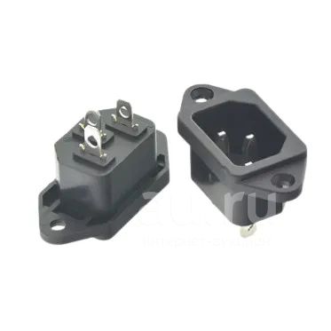 Разъем AC-04 250V,15A мама — купить в Красноярске. Состояние: Новое ...