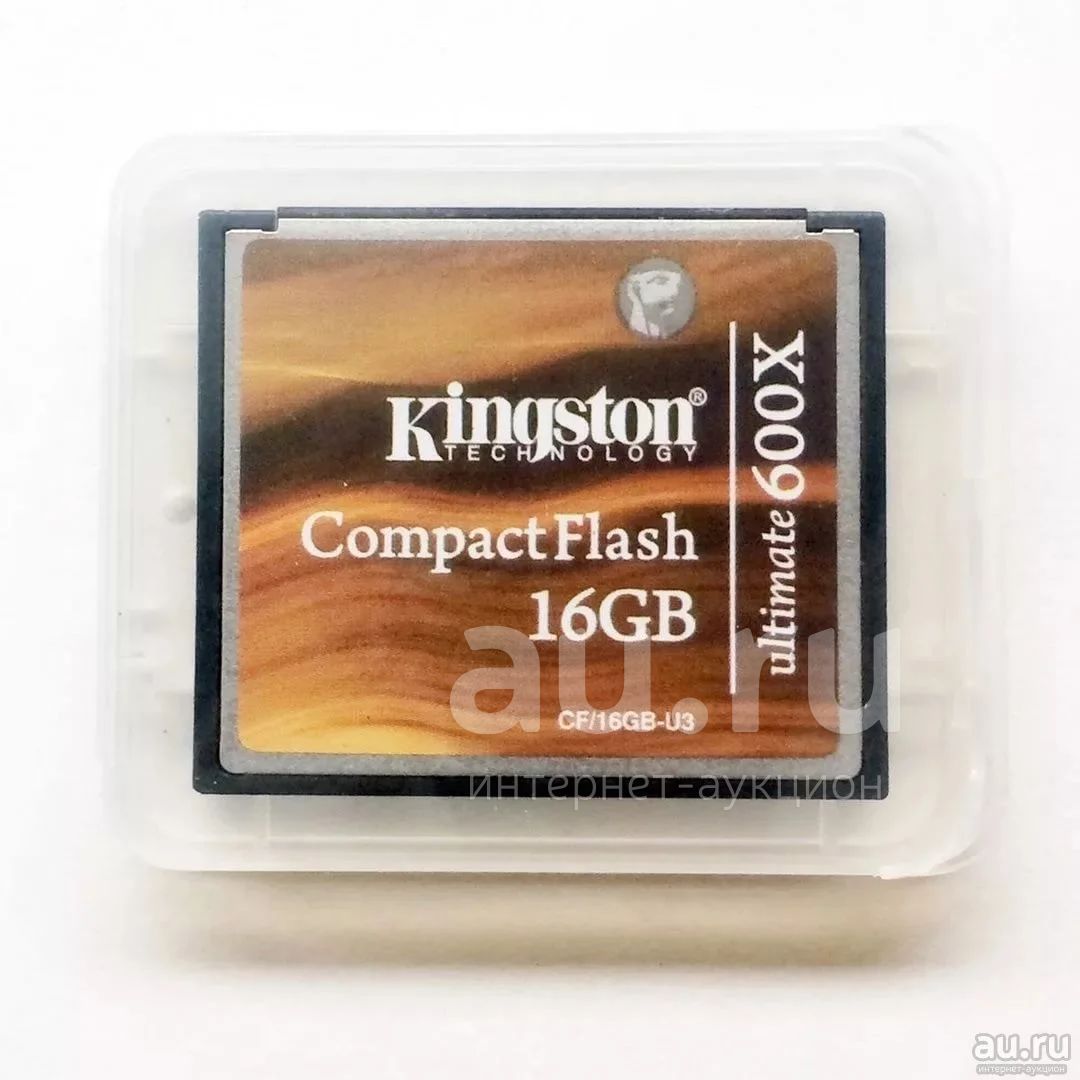 Карта памяти 16Gb - Kingston - Compact Flash Ultimate 600x CF/32GB-U3 ...