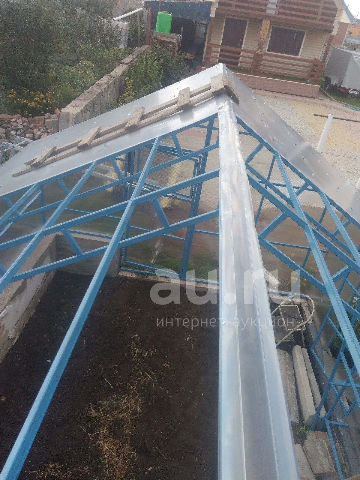 Теплица домик 3х6 (каркас) — купить в Красноярске. Состояние: Новое ...