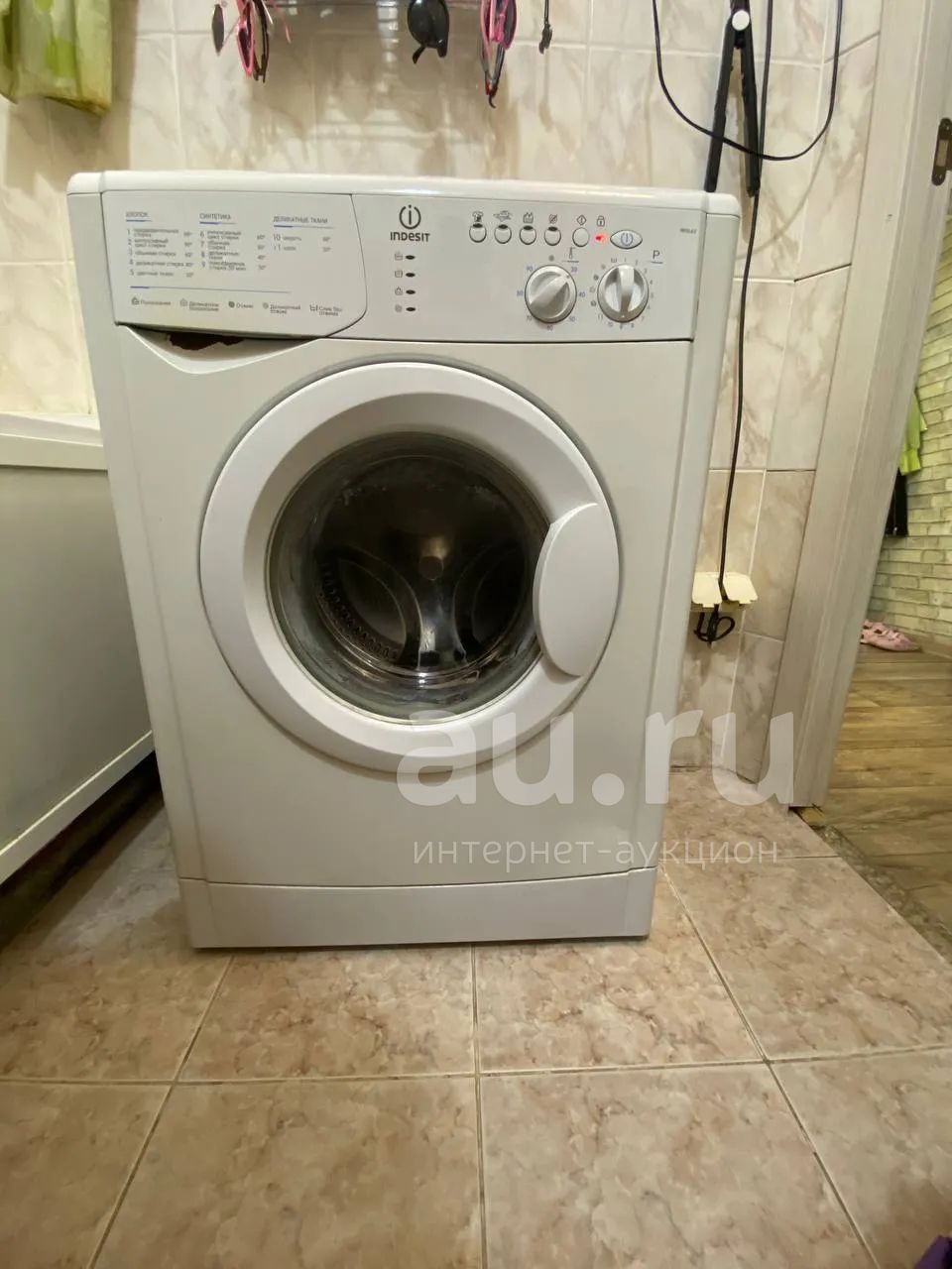 Стиральная машина Indesit wisl 62 — купить в Железногорске. Состояние: Б/у.  Стиральные машины на интернет-аукционе Au.ru