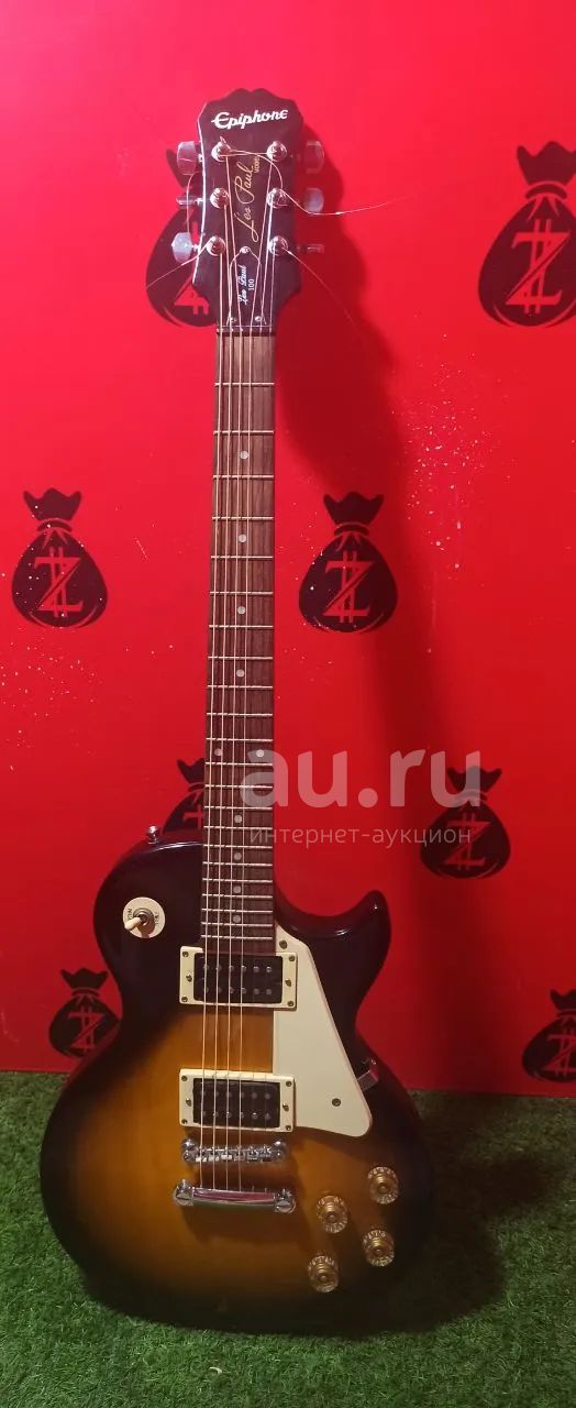 Epiphone Les Paul 100 электрогитара в чехле (39948) — купить в ...