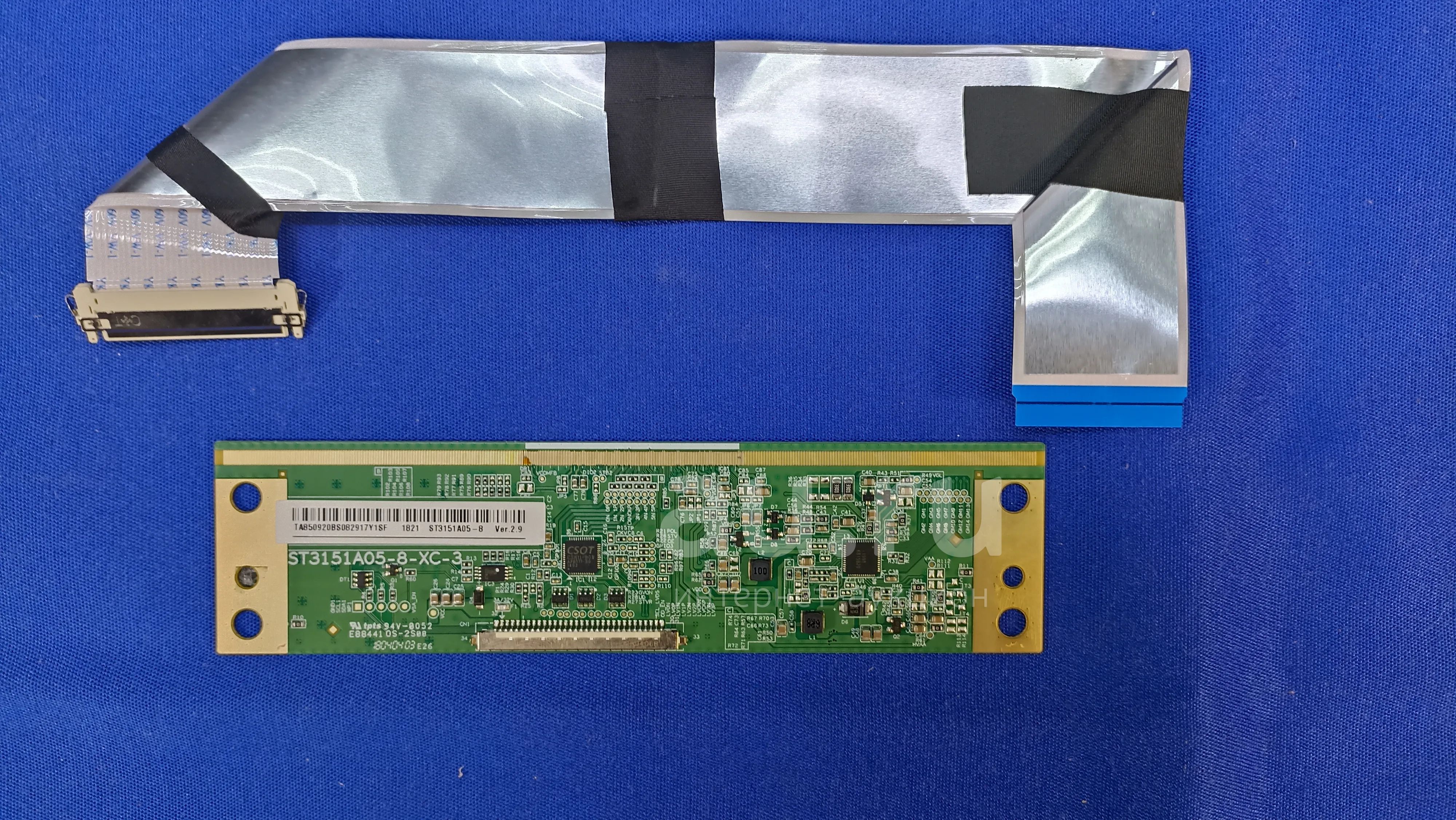 T-con Board Модуль в комплекте с LVDS кабелем Panel ST3151A05-8 Ver.2.9 ...