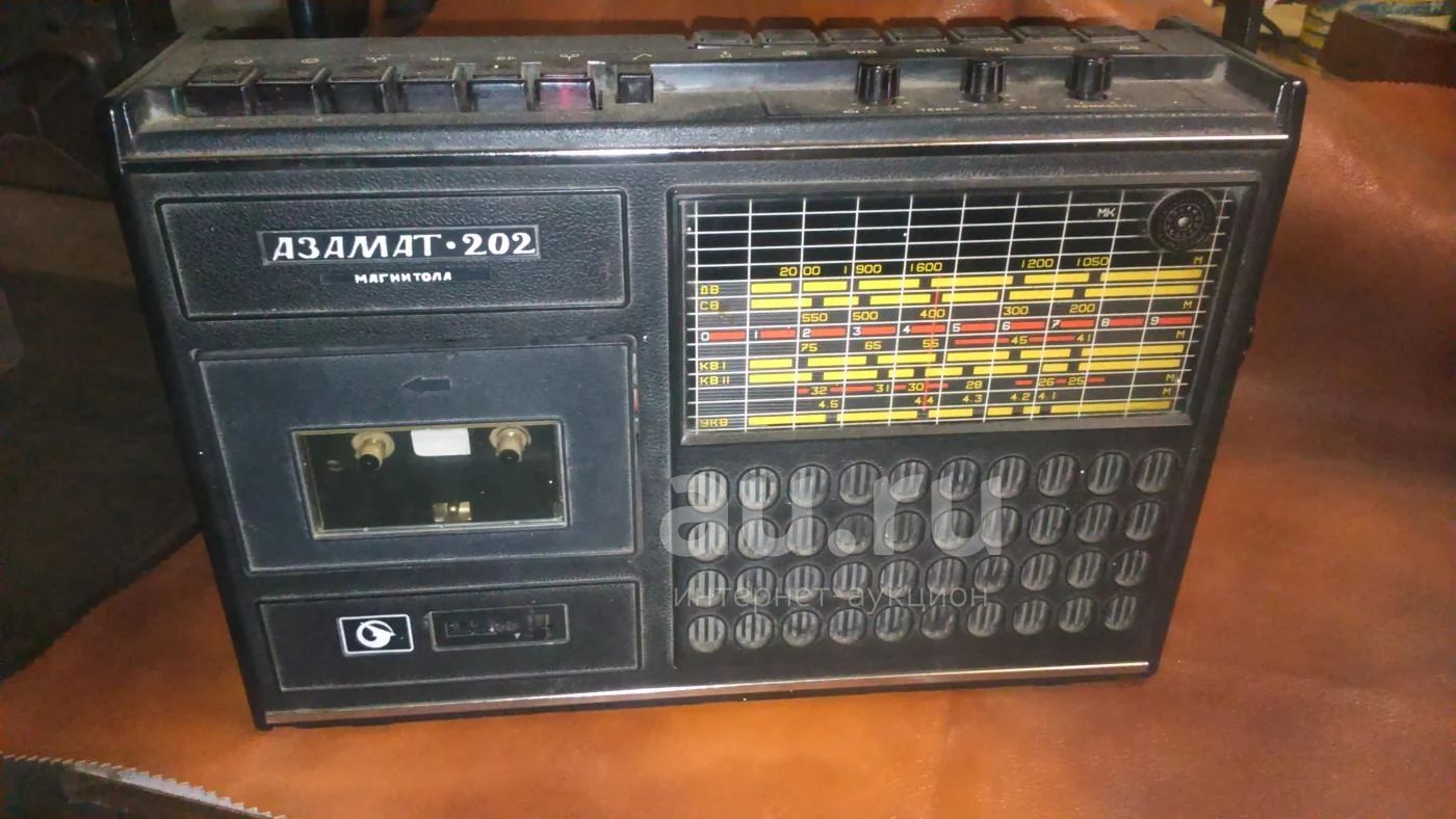 магнитофон азамат 302