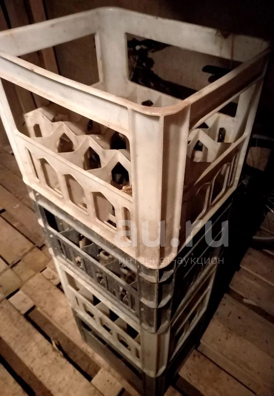 Советские пластиковые ящики для пива, водки, вина СССР цвет белый ...