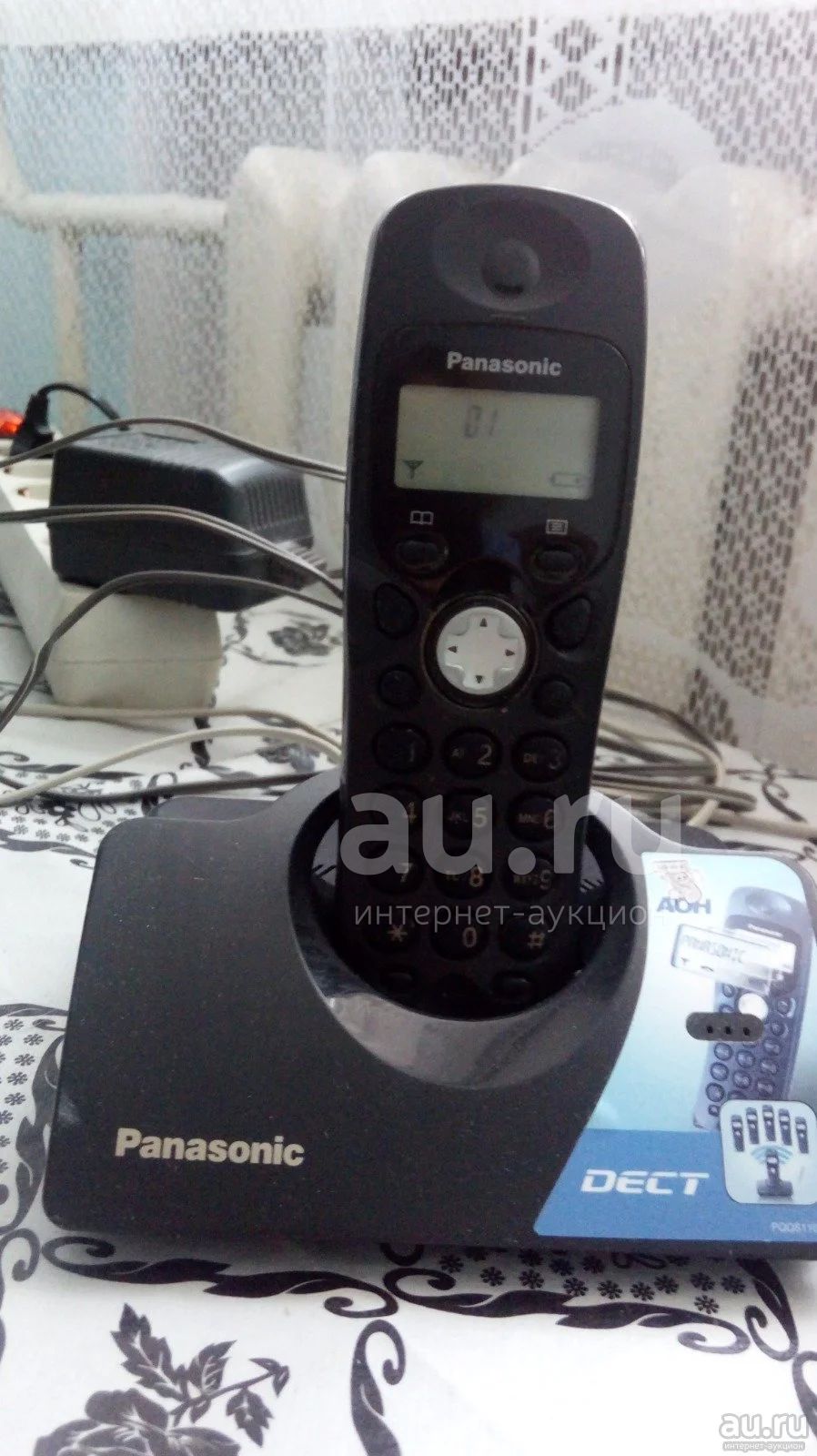 Стационарный беспроводной телефон Panasonic — купить в Красноярске ...