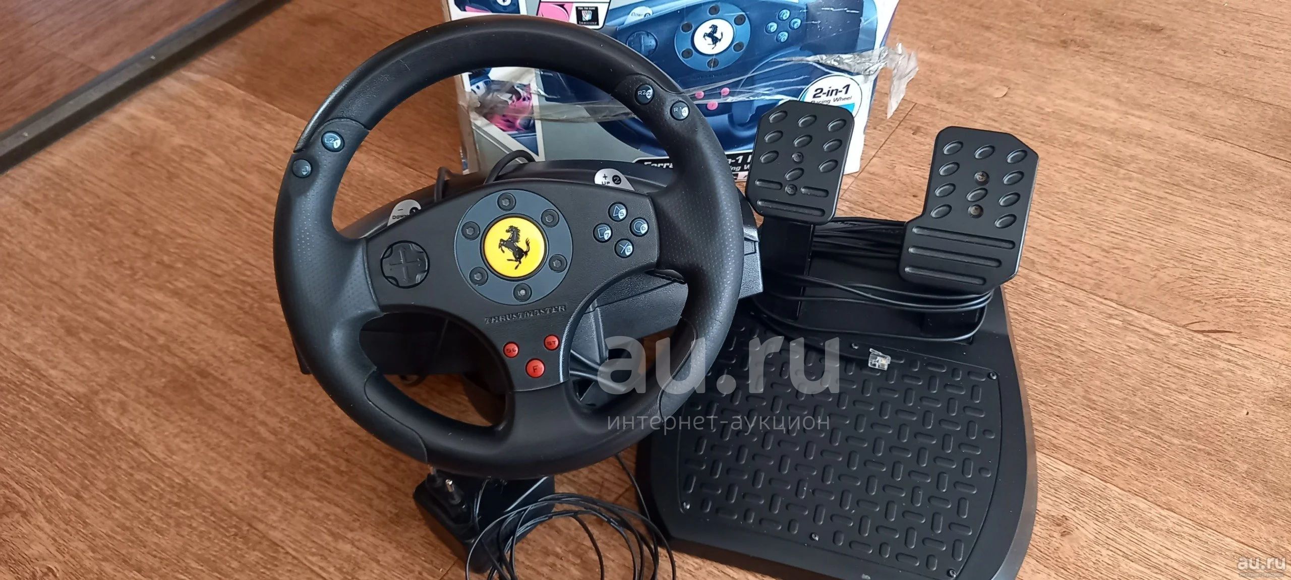 Руль thrustmaster ferrari gt 2-in-1 force feedback — купить в ...