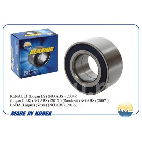 Подшипник ступицы передней BER48 \6001547696\AMD. RENAULT LOGAN,SANDERO ...
