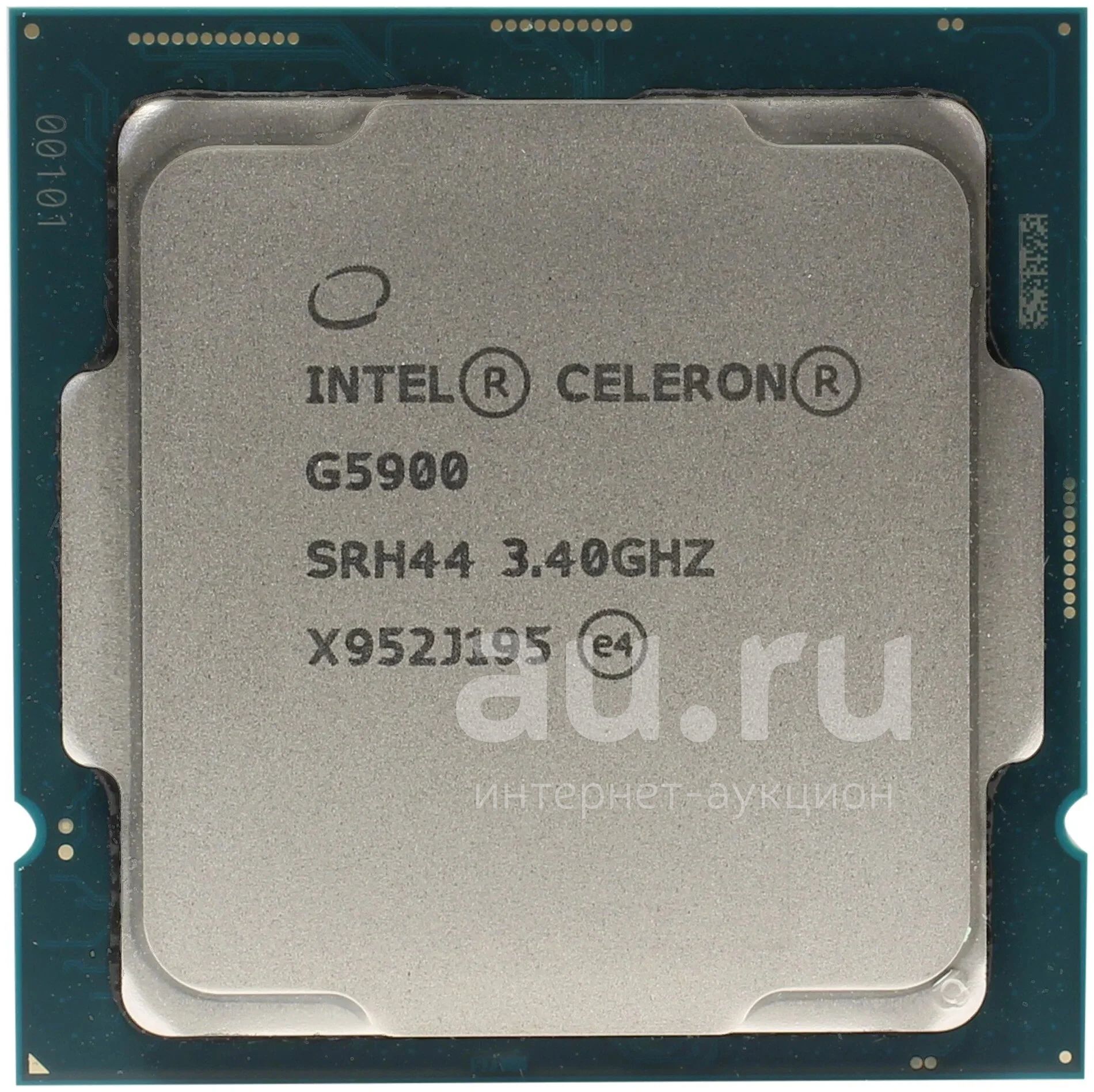 Процессор {Intel, LGA1200, Celeron G5900, 2, 2 потока, 3.4 ГГц} {б/у ...