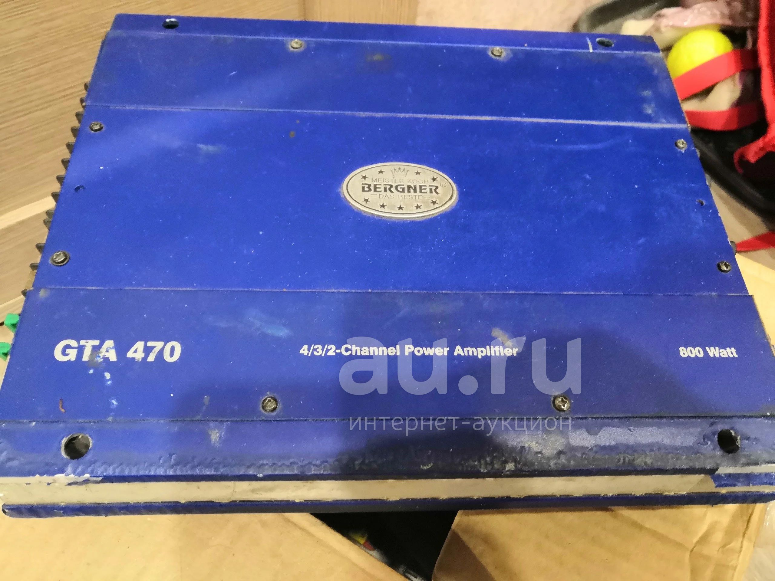 Усилитель blaupunkt gta 470 800 watt — купить в Красноярске. Состояние ...