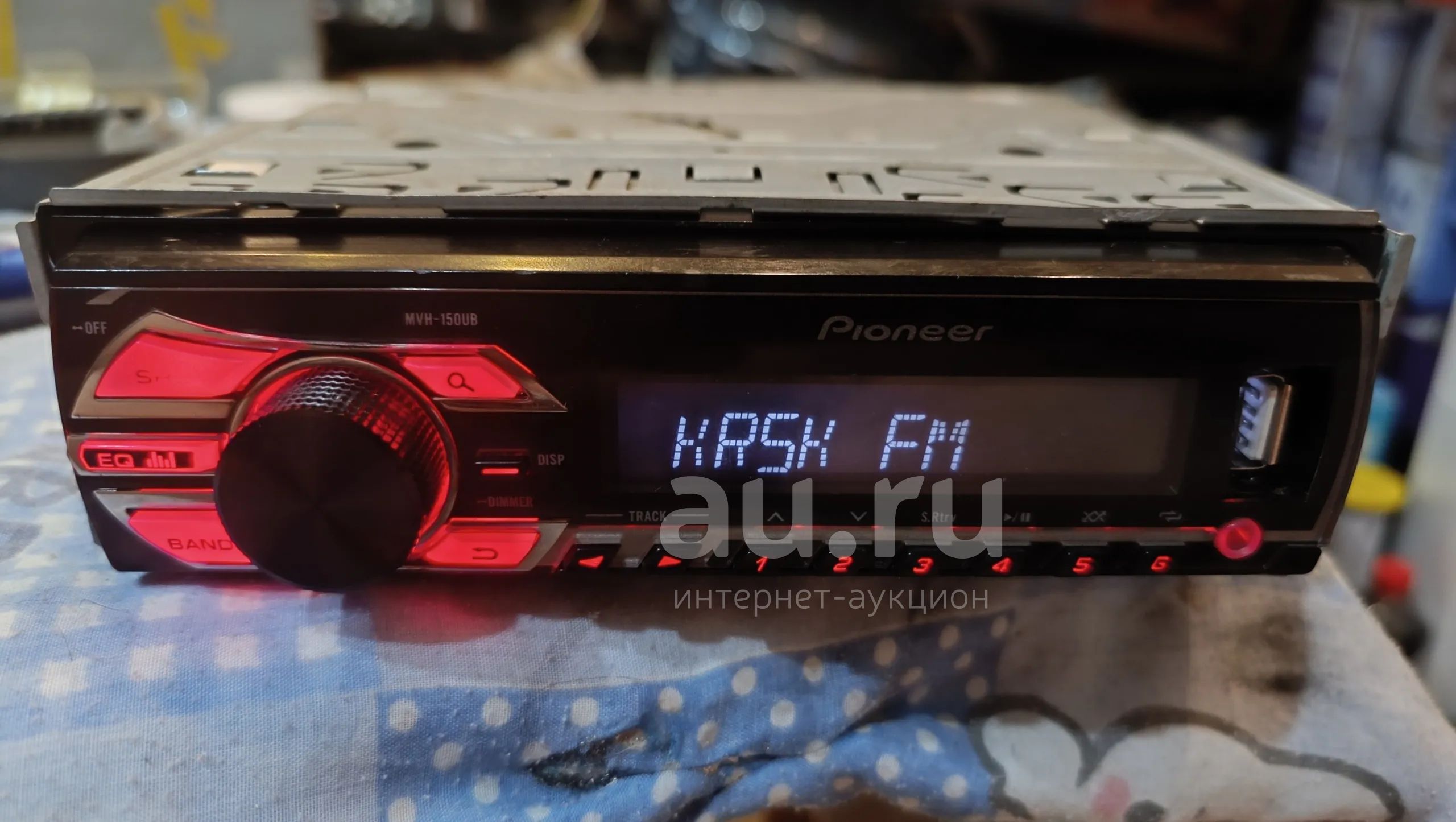 pioneer mvh 150ub схема