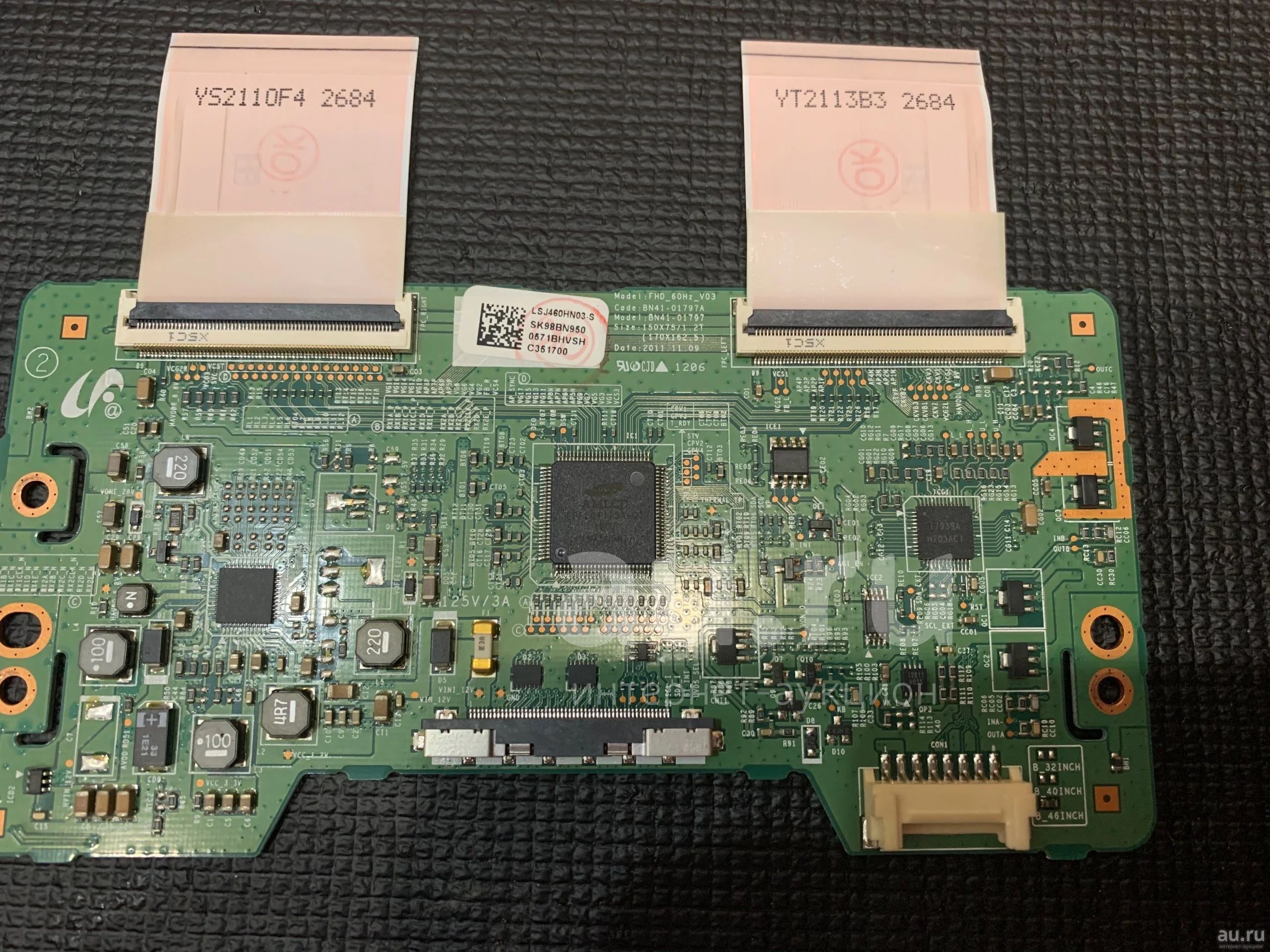 T-CON, BN41-01797 , BN41-01797A , LSJ460HN03-S , Samsung UE46EH5000W ...