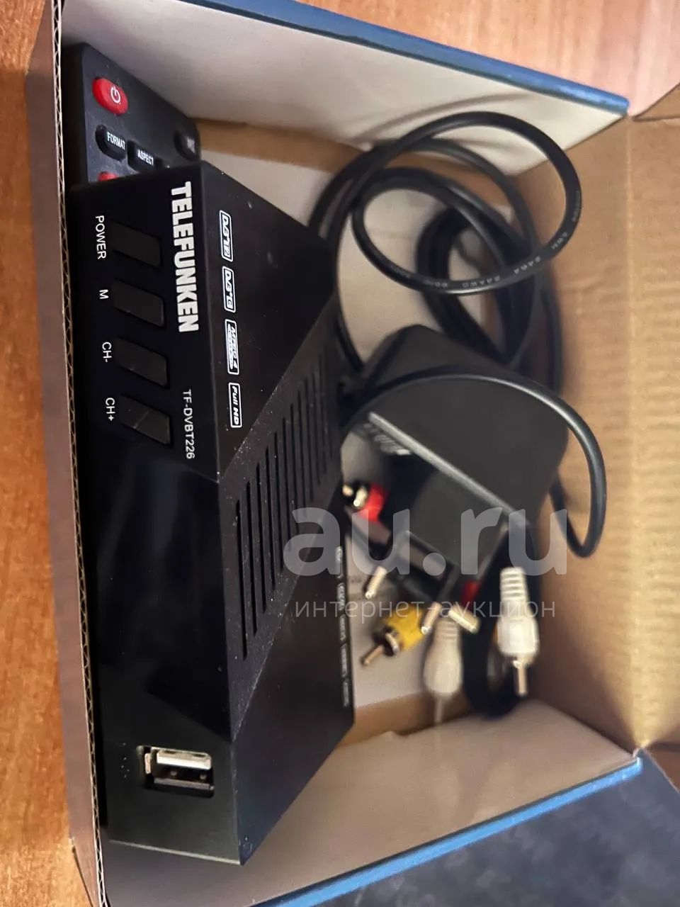 ТВ приставка Telefunken TF-DVBT226 — купить в Красноярске. Состояние: Б ...