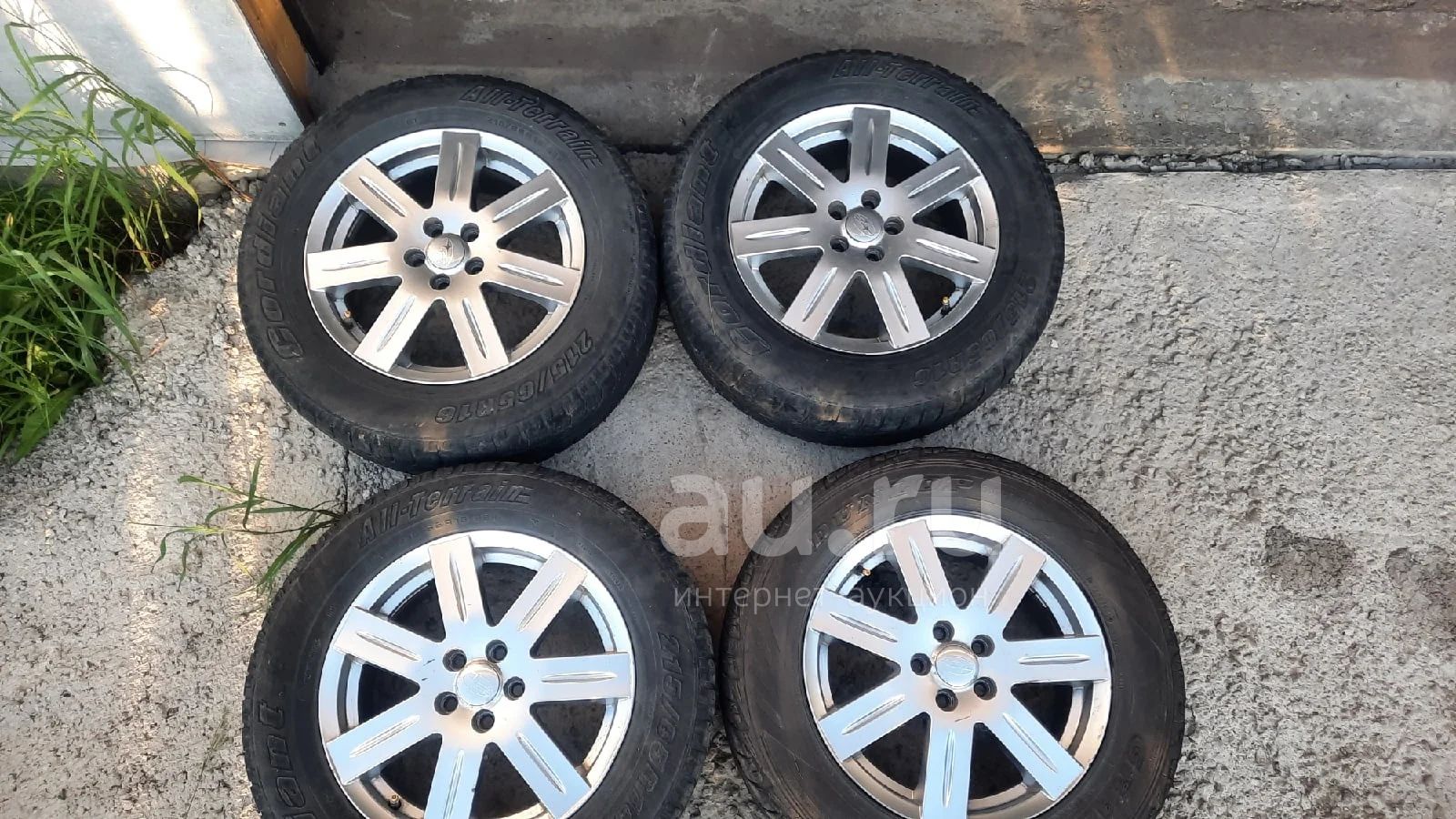 колеса лето АТ 215 65 16 диски скад 5 100 — купить в Красноярске ...