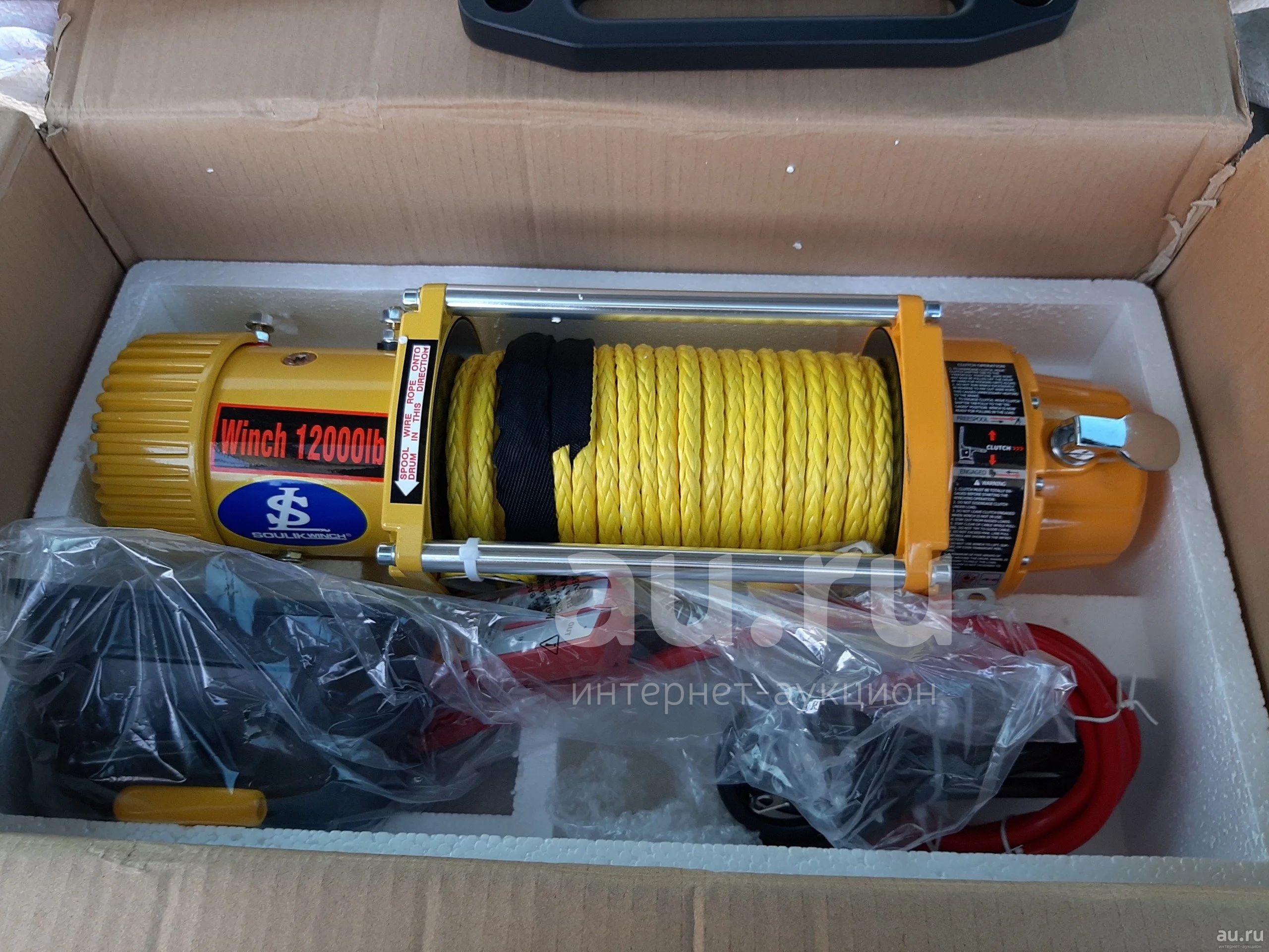 Лебедка soulik winch 12000lb кевлар — купить в Красноярске. Состояние:  Новое. Лебедки, тали на интернет-аукционе Au.ru