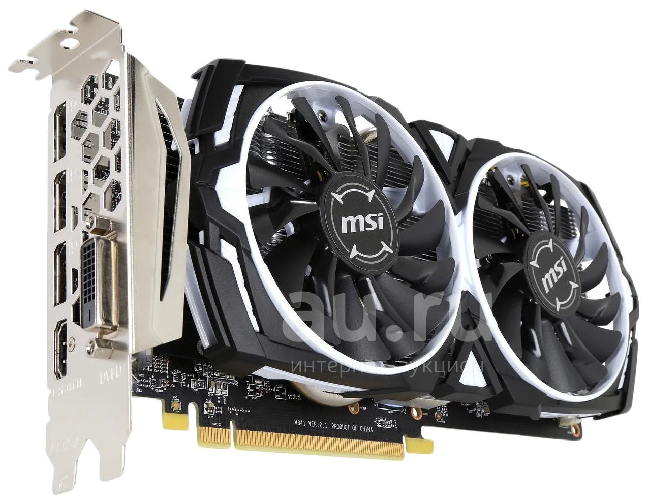 Видеокарта MSI AMD Radeon RX 570 8Gb armor OC — купить в Красноярске ...