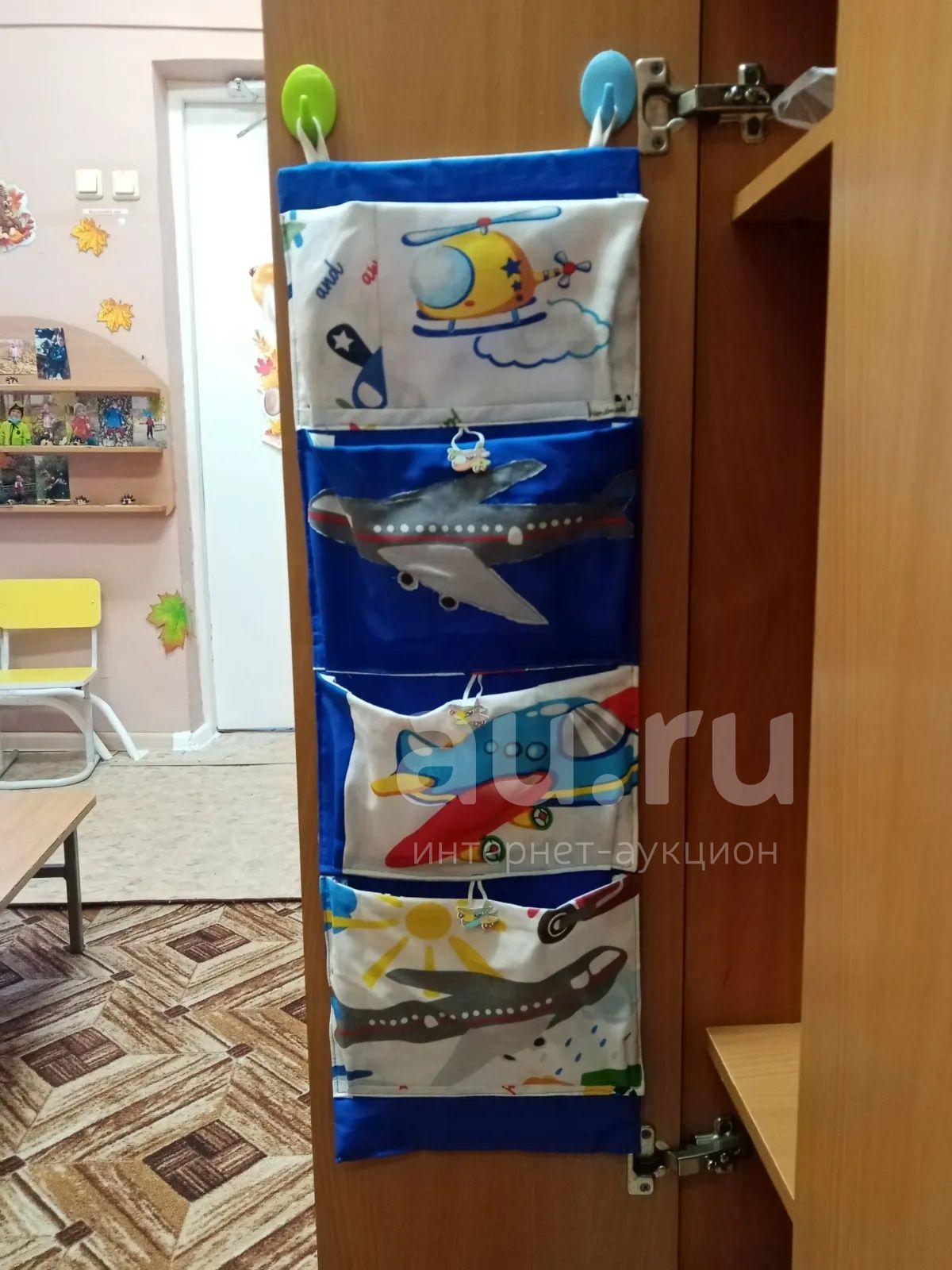 Кармашки в кабинку детского сада Самолеты — купить в Красноярске ...