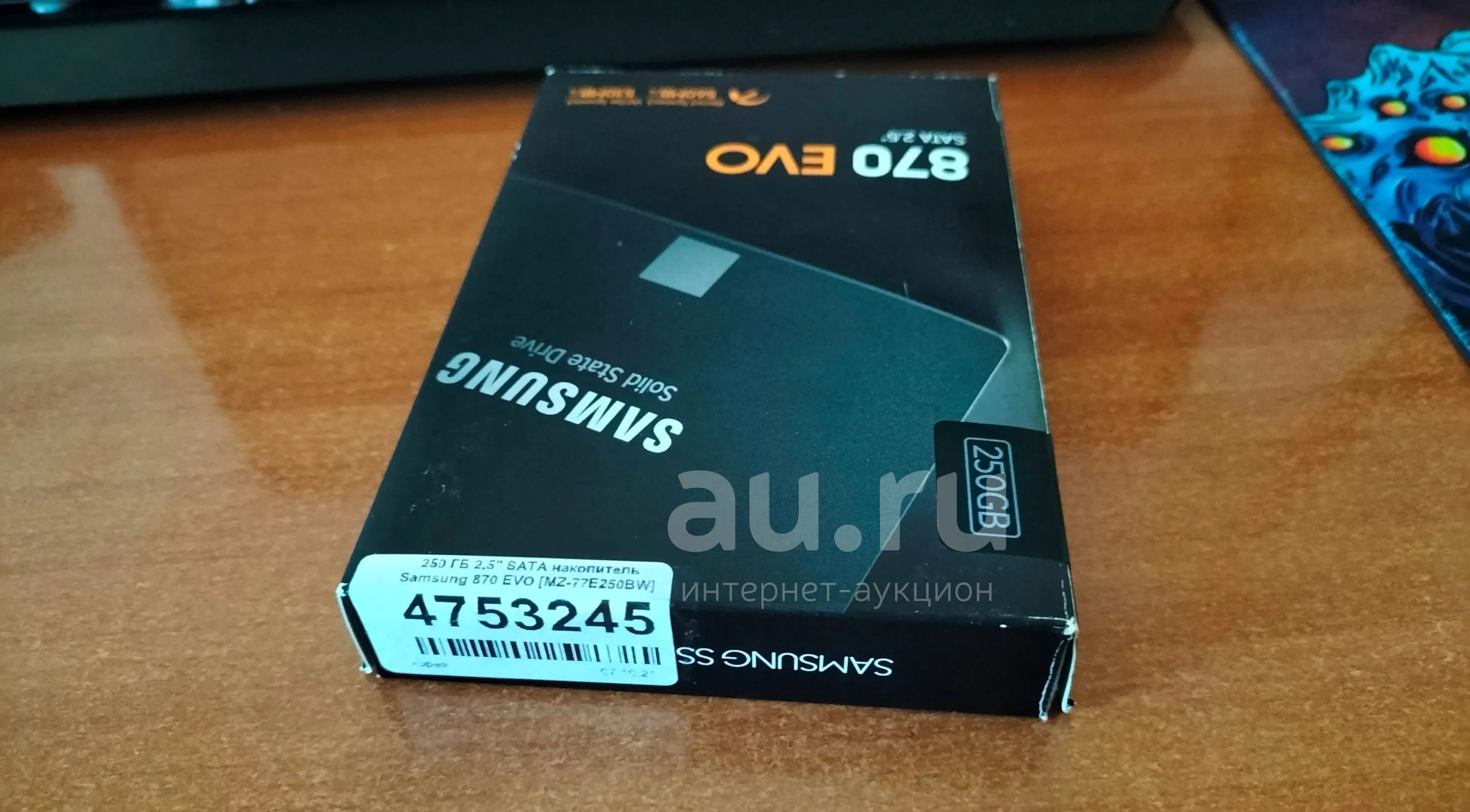 Твердотельный накопитель SATA SSD Samsung 870 EVO 250 GB — купить в ...