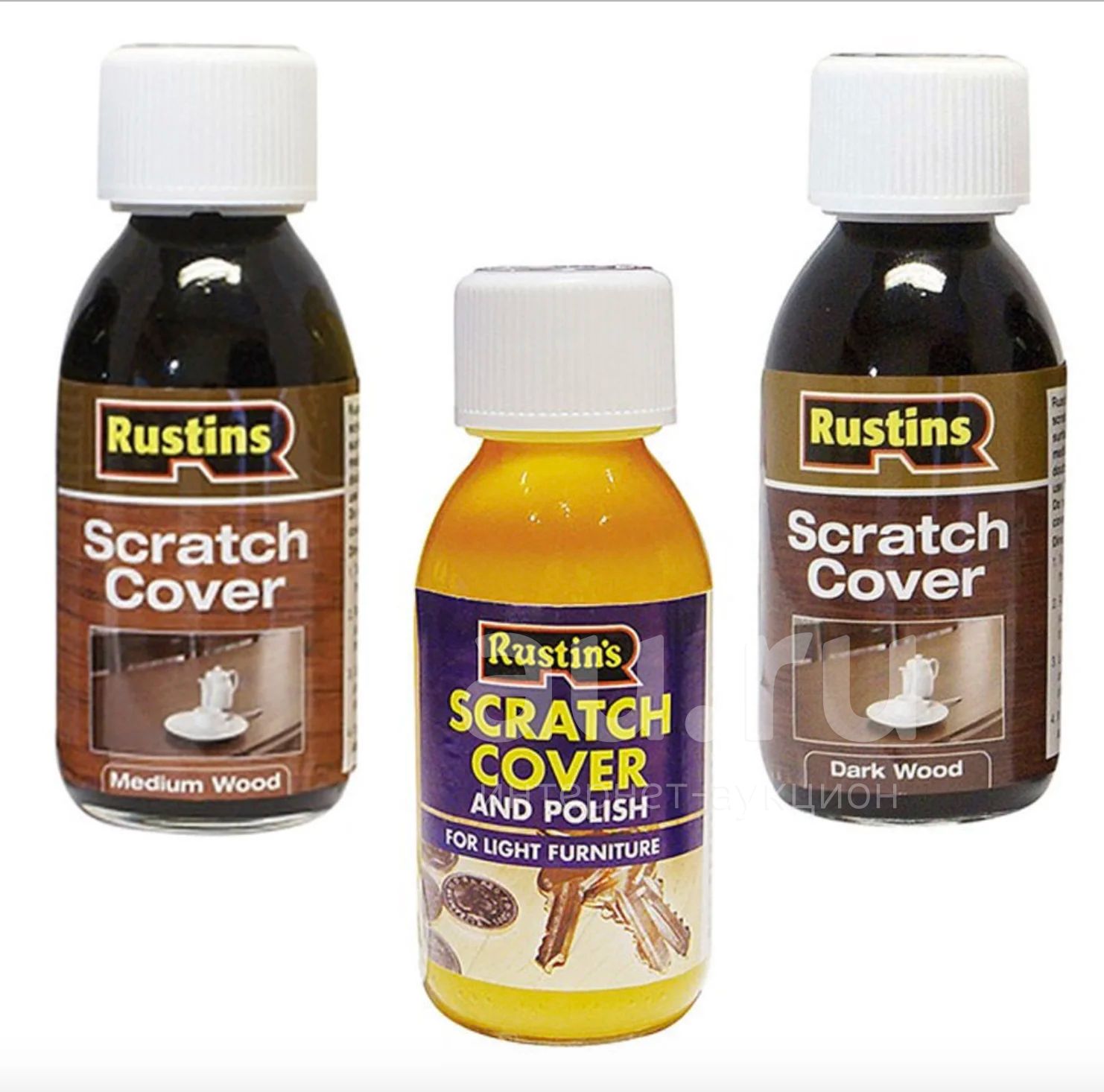 Французская полироль Rustins Scratch