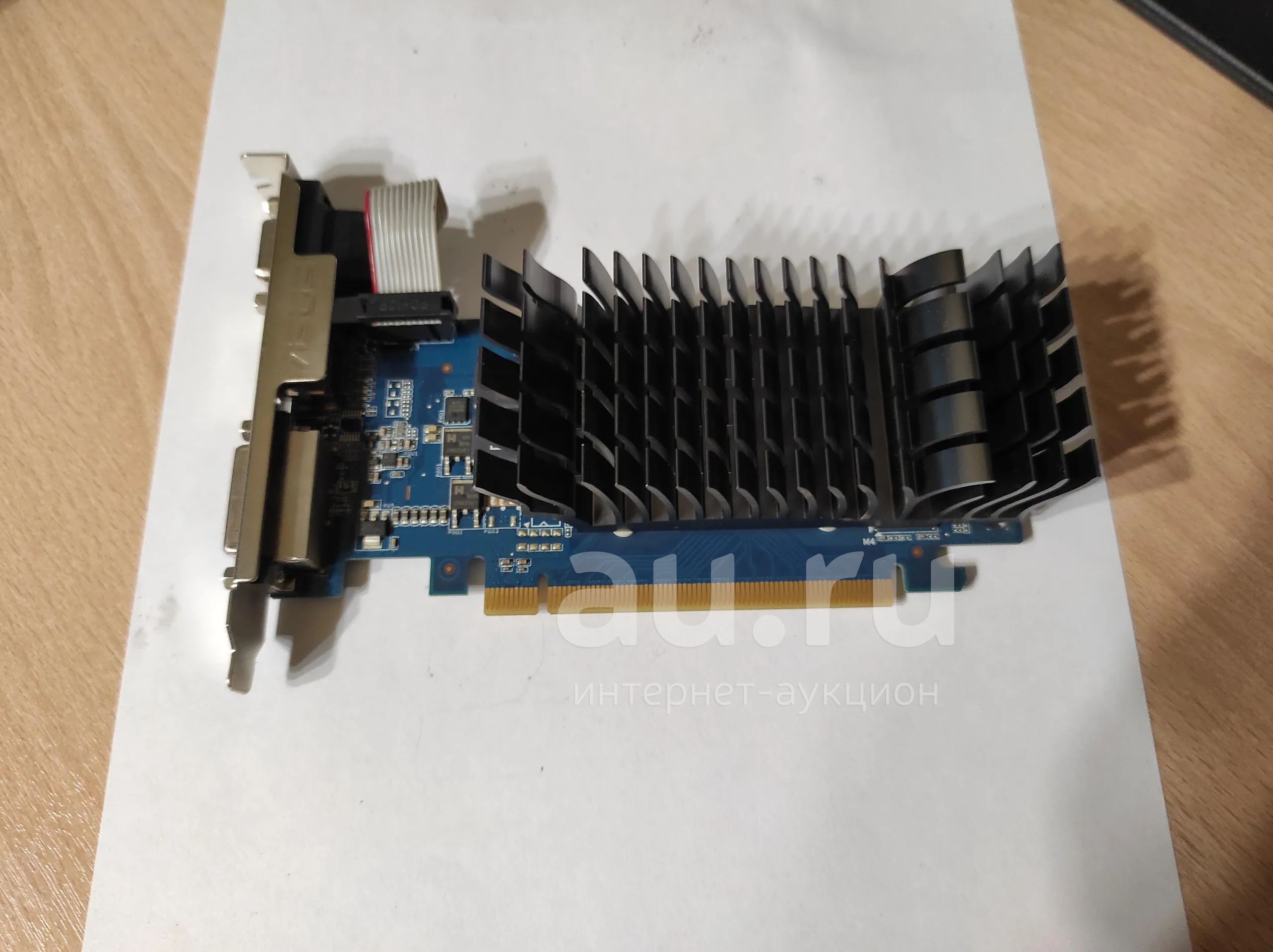 Видеокарта Asus silent en210 silent/di/1gd3/v2/lp geforce® 210 1 гб ...
