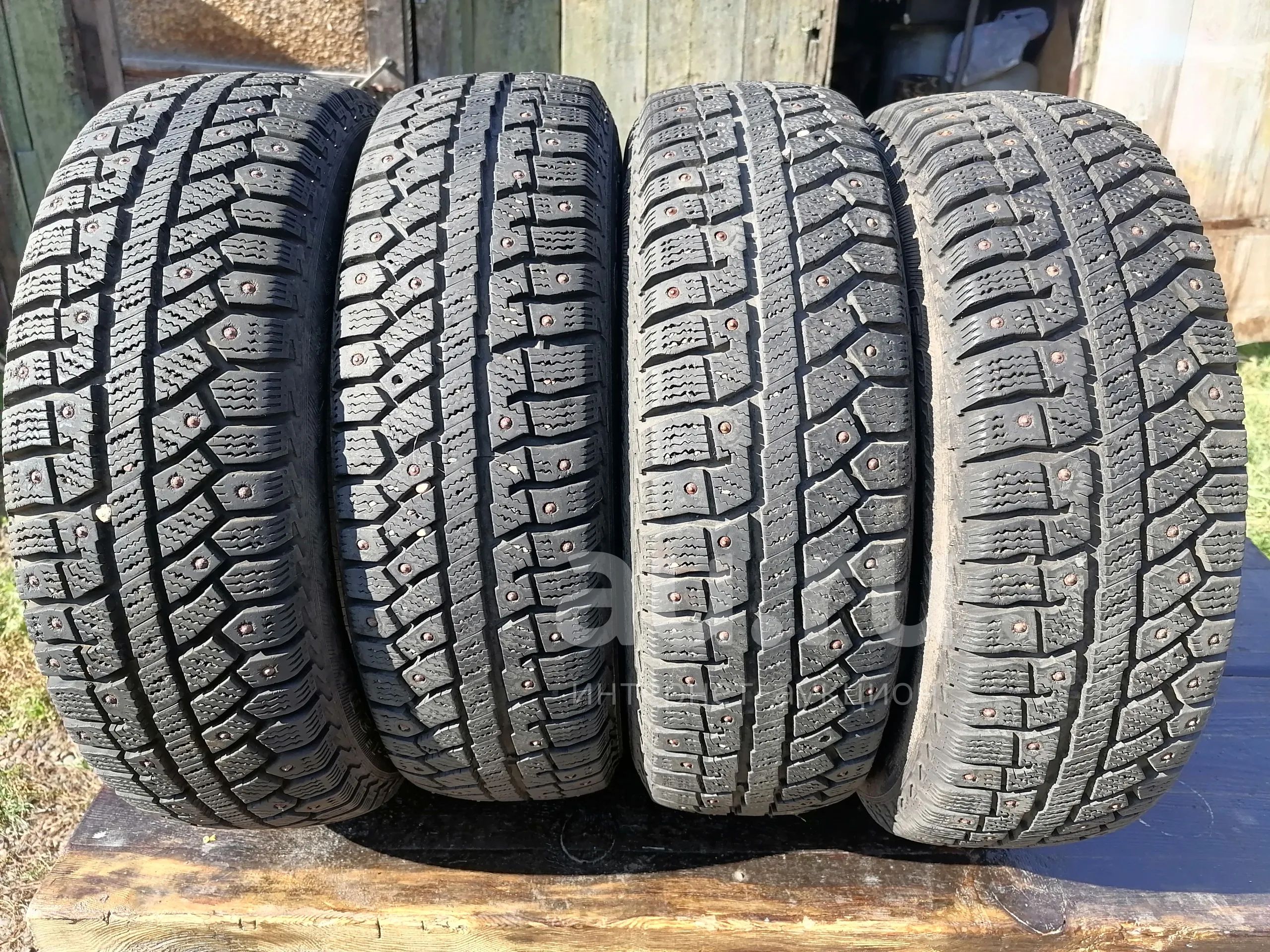 R14 175/65 Cordiant шипы — купить в Красноярске. Состояние: Б/у. Шины ...