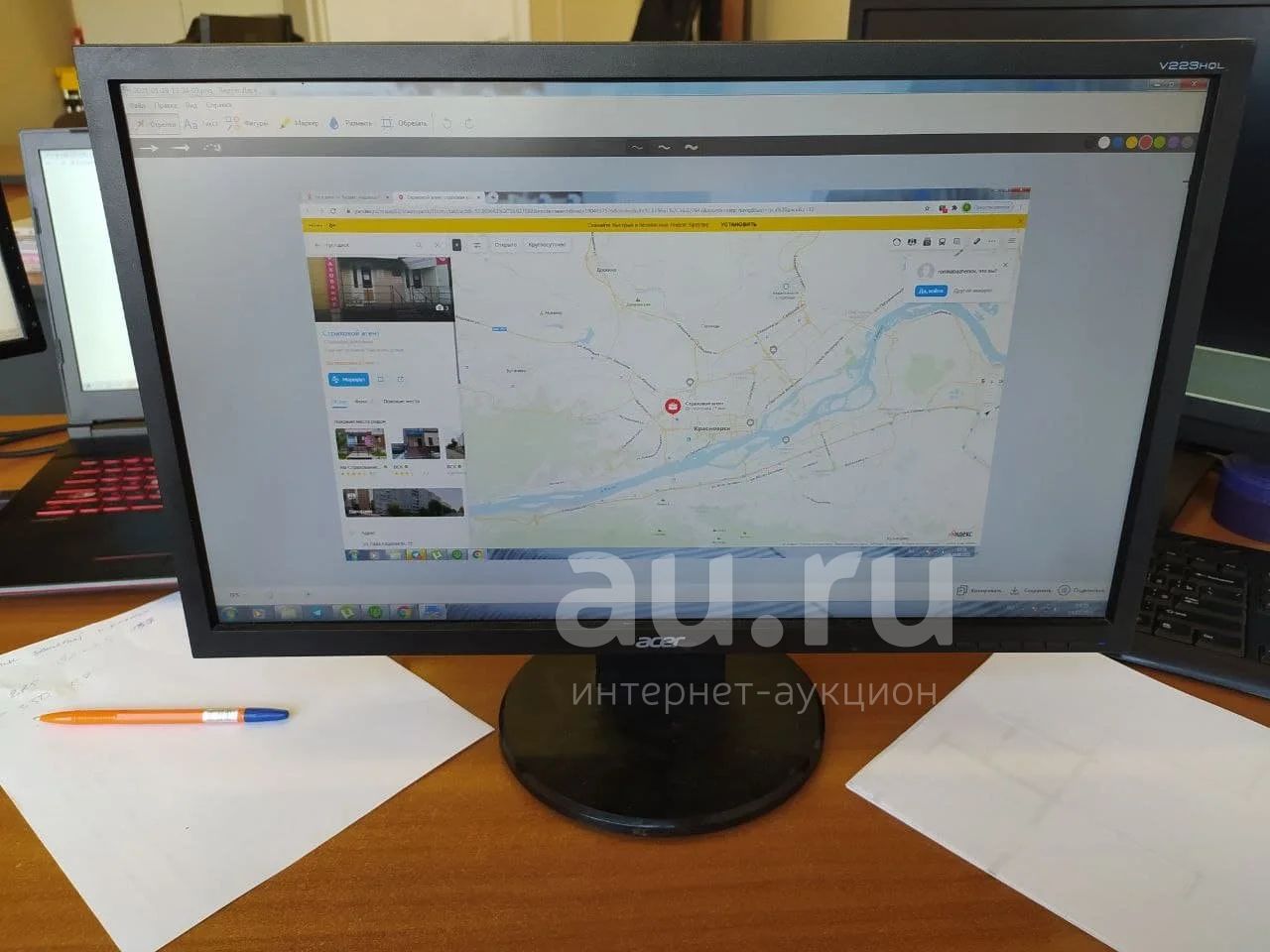 Монитор Acer V223HQL — купить в Красноярске. Состояние: Б/у. ЖК ...