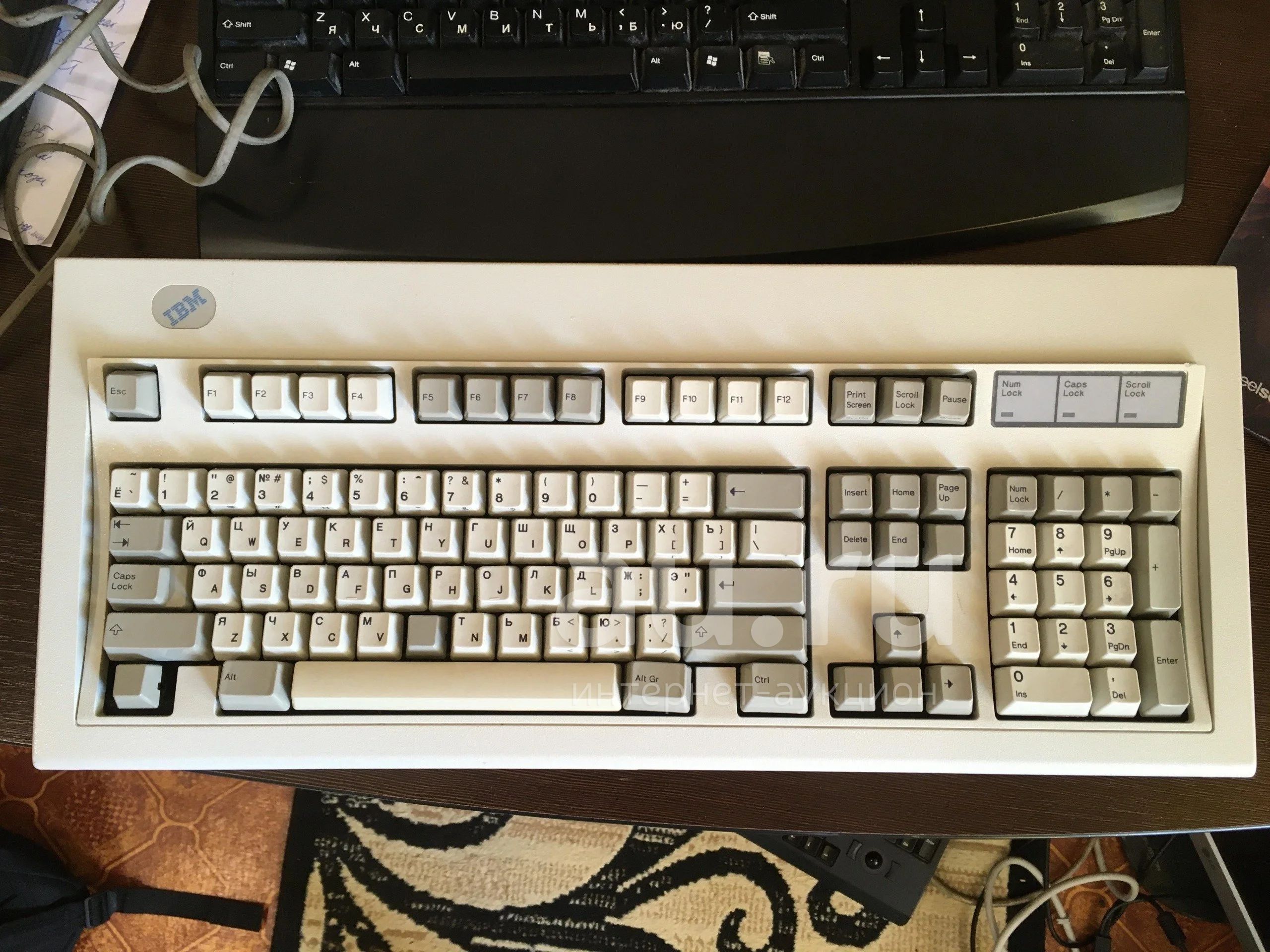 Клавиатура IBM Model M (с нюансами) — купить в Красноярске. Состояние: Б/у.  Клавиатуры и мыши на интернет-аукционе Au.ru