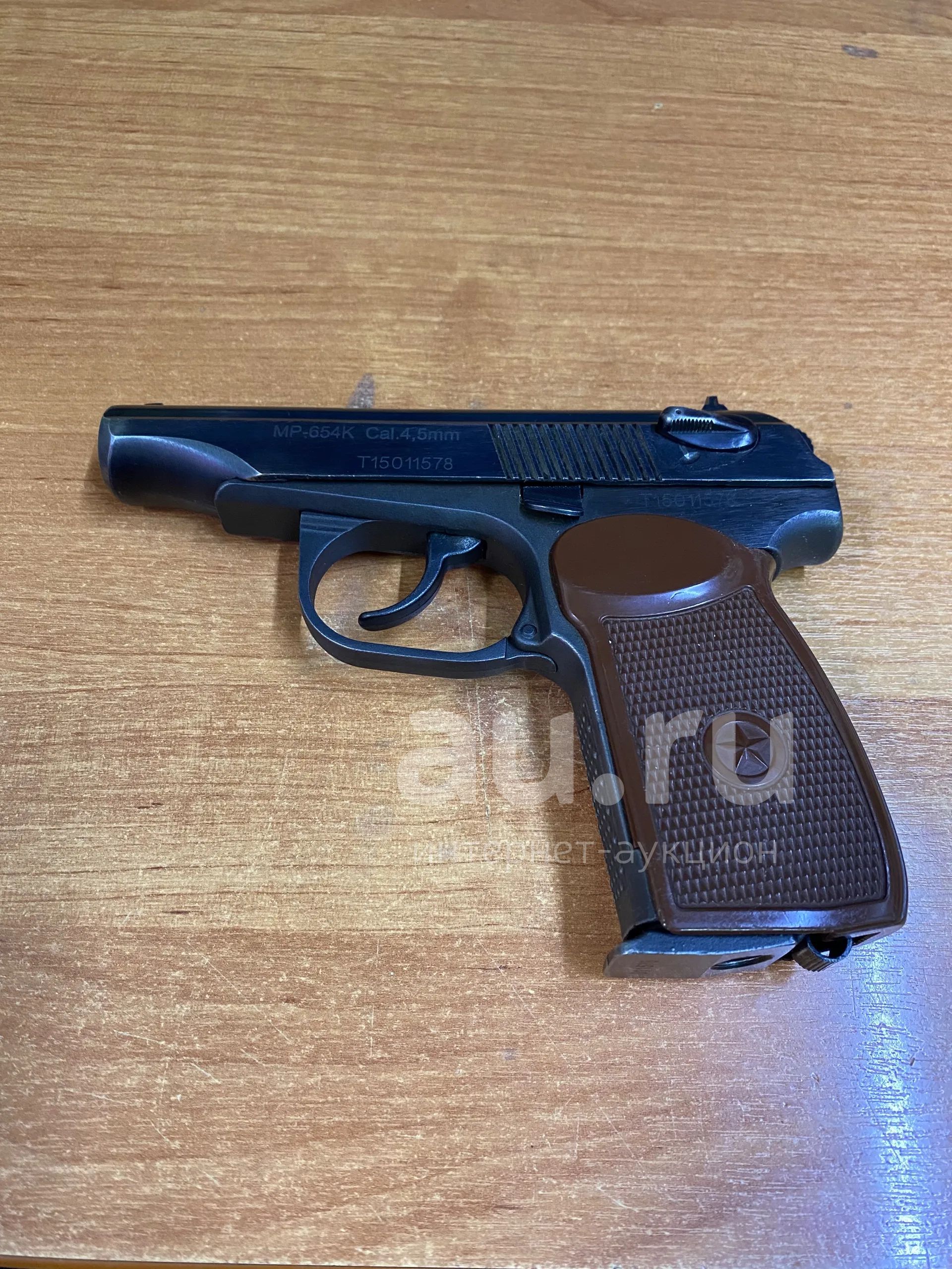 Пневматический пистолет Байкал мр654к — купить в Красноярске. Состояние ...