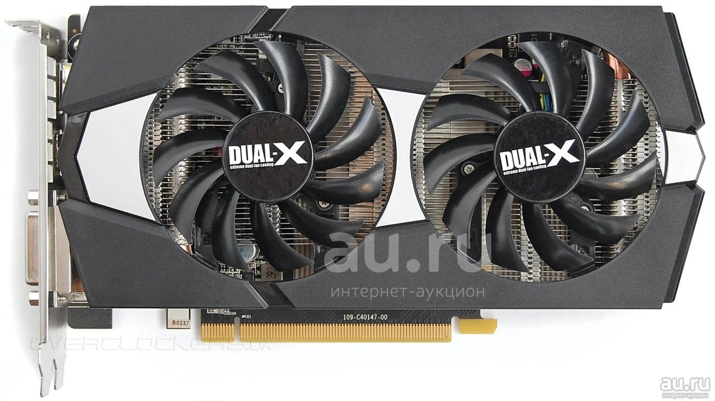 Sapphire Dual-X AMD Radeon R9 270 200 Series 2Gb - Гарантия  [DDR5,256bit,1024Shaders*955MHz] | DVI | HDMI | DisplayPort DP | DirectX 12  | OpenGL 4.5 | OpenCL 2.1 | Mantle | Vulkan