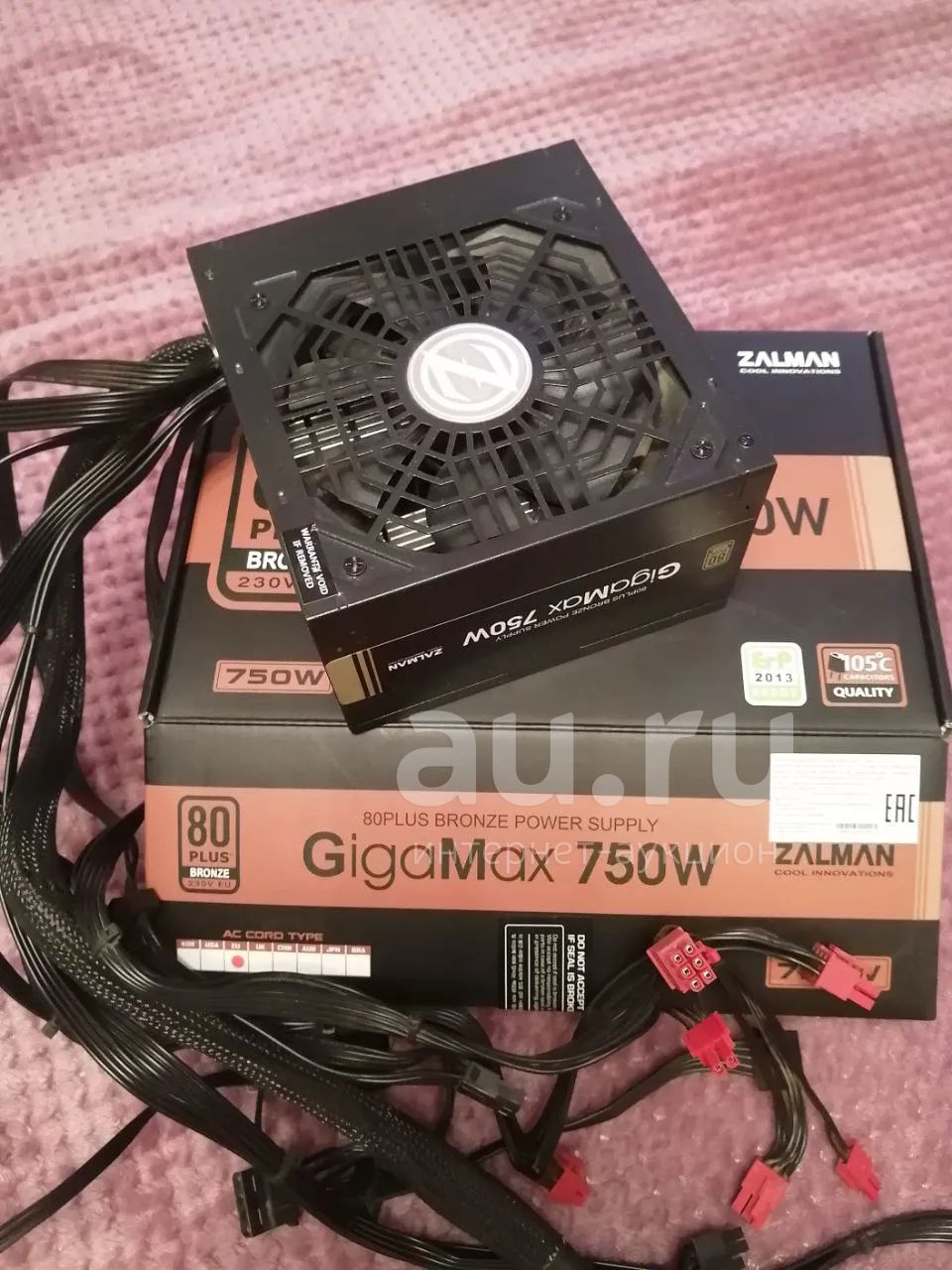 Блок питания Zalman GigaMax 750W — купить в Красноярске. Состояние: Б/у ...