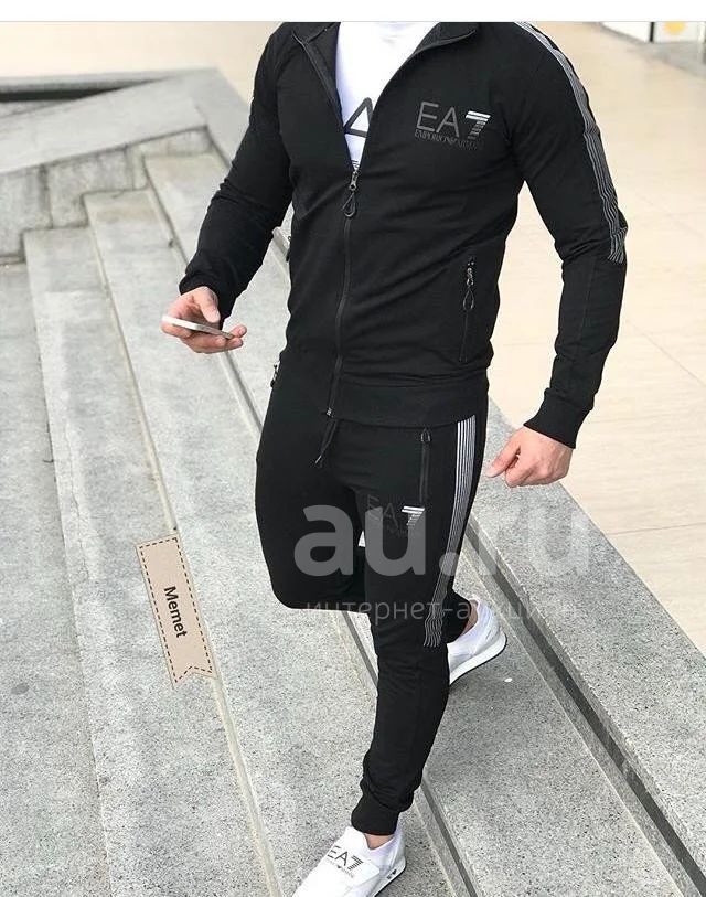 Костюм спортивный Armani EA7 мужской (S-XXL/44-52) — купить в Красноярске. Состояние: Новое. Спортивные костюмы на интернет-аукционе Au.ru